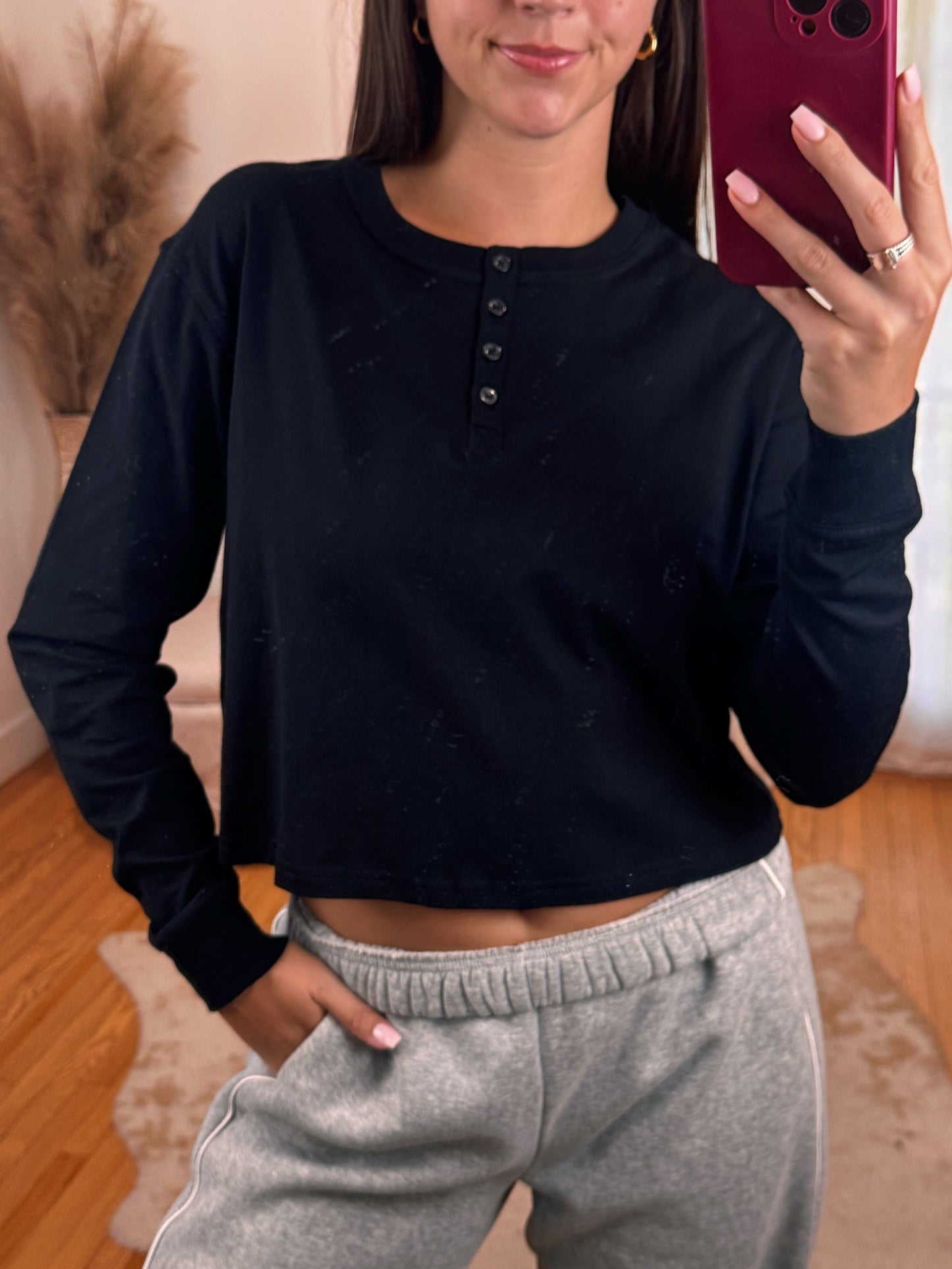 Henley Sleep Shirt
