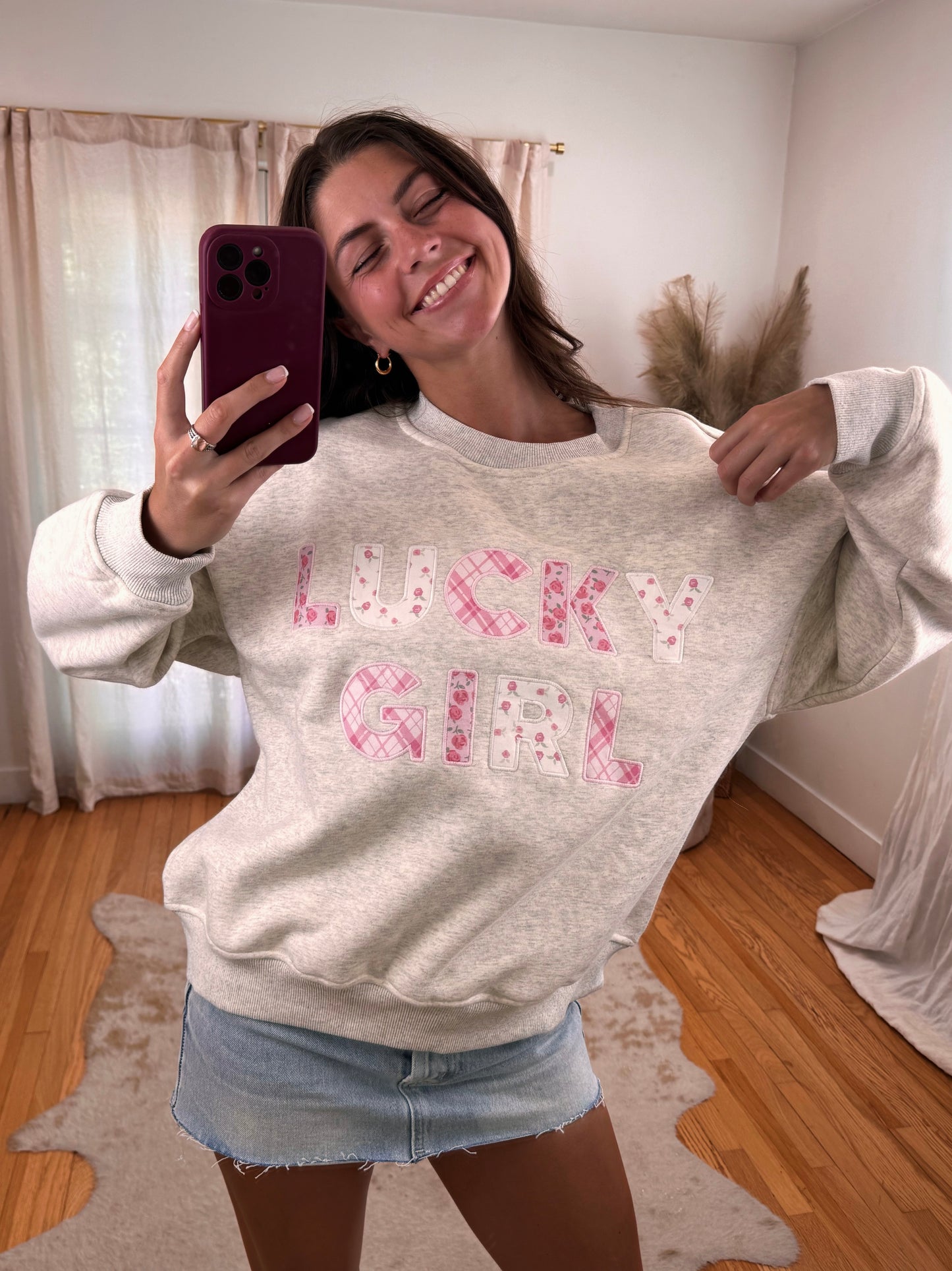 Lucky Girl Crewneck