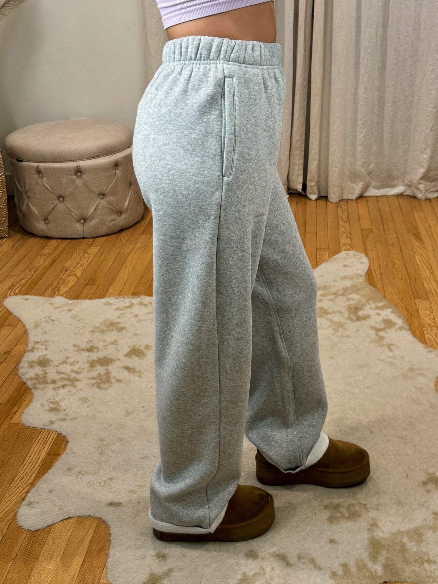 Comfort Wide Leg Sweatpants