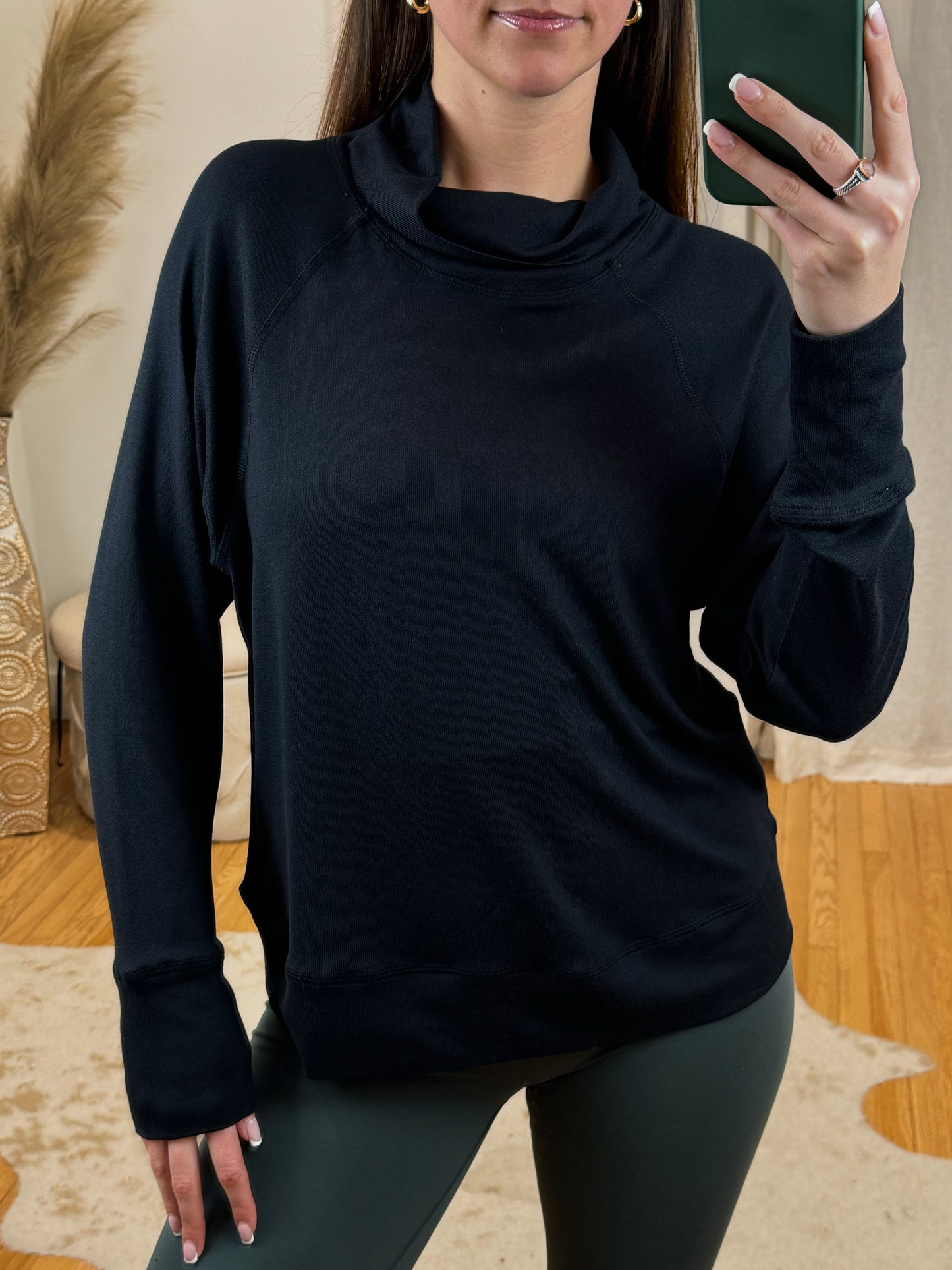 Comfy AF Mock Neck