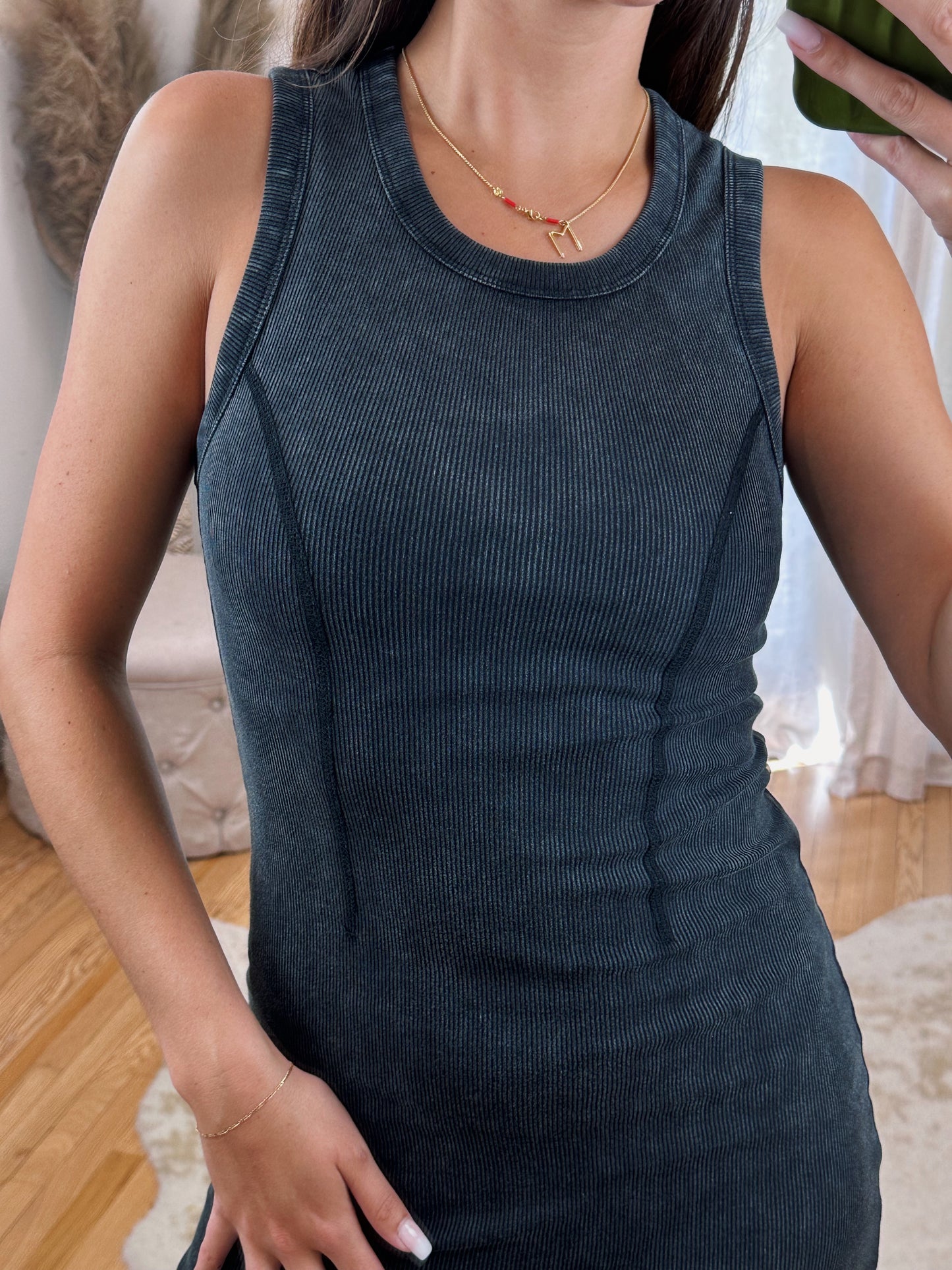 Earthy Mini Dress