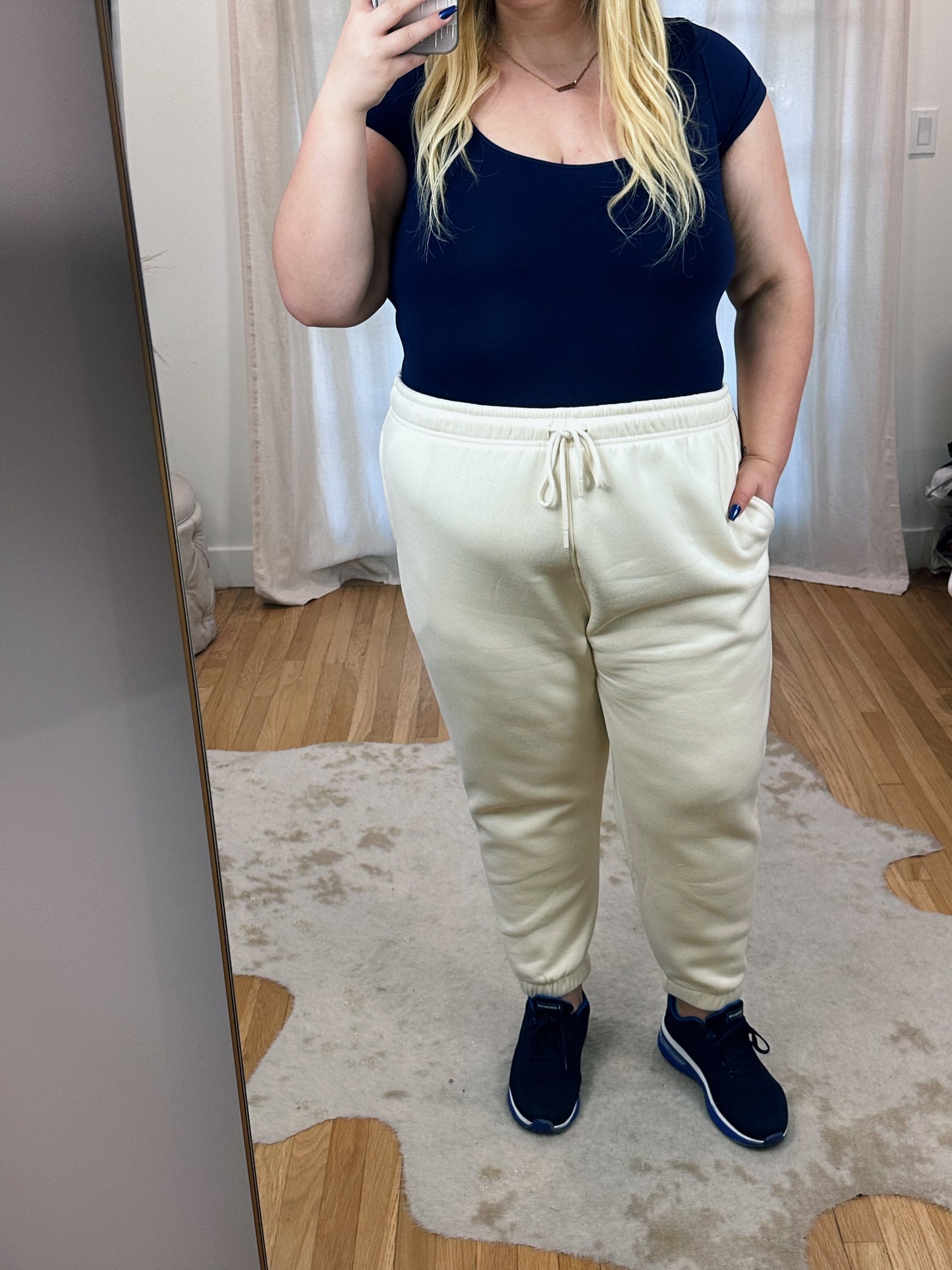 Simple Sweatpants Fleece Lined