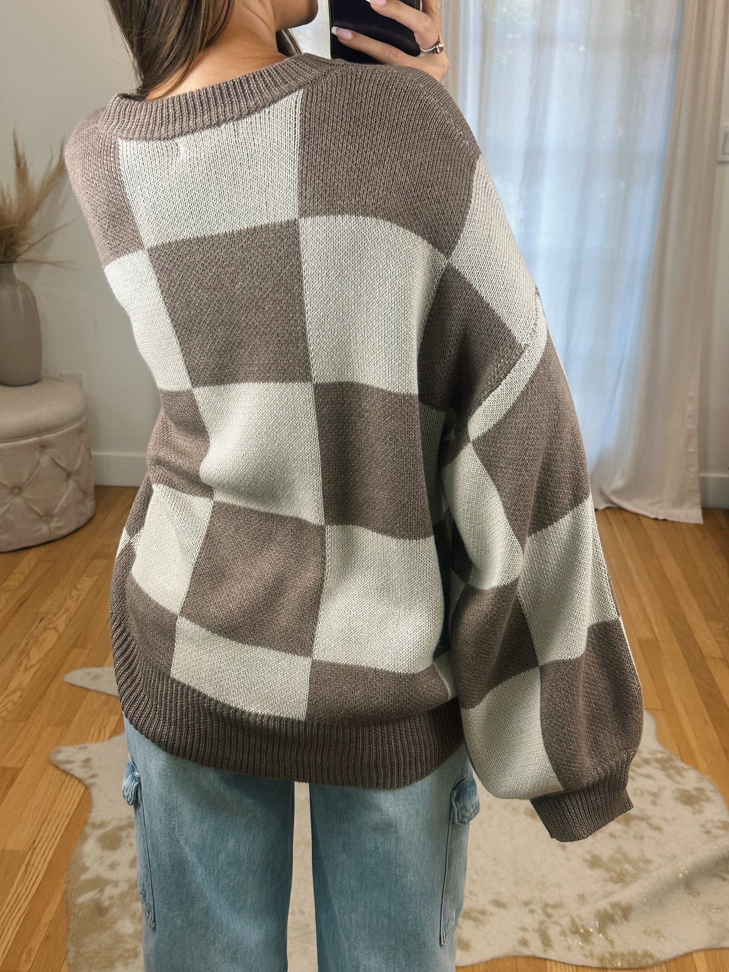 Double Check Sweater