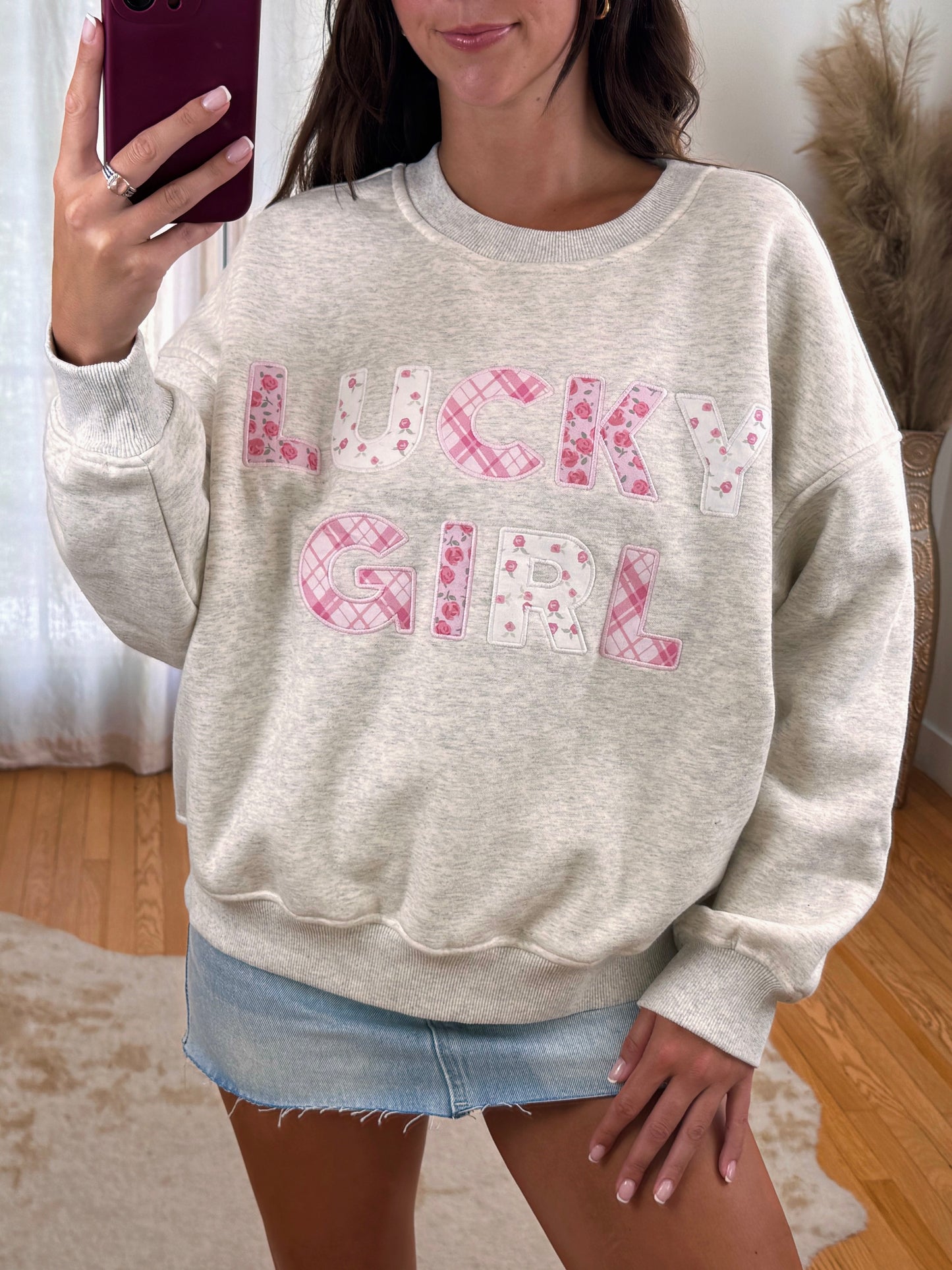 Lucky Girl Crewneck