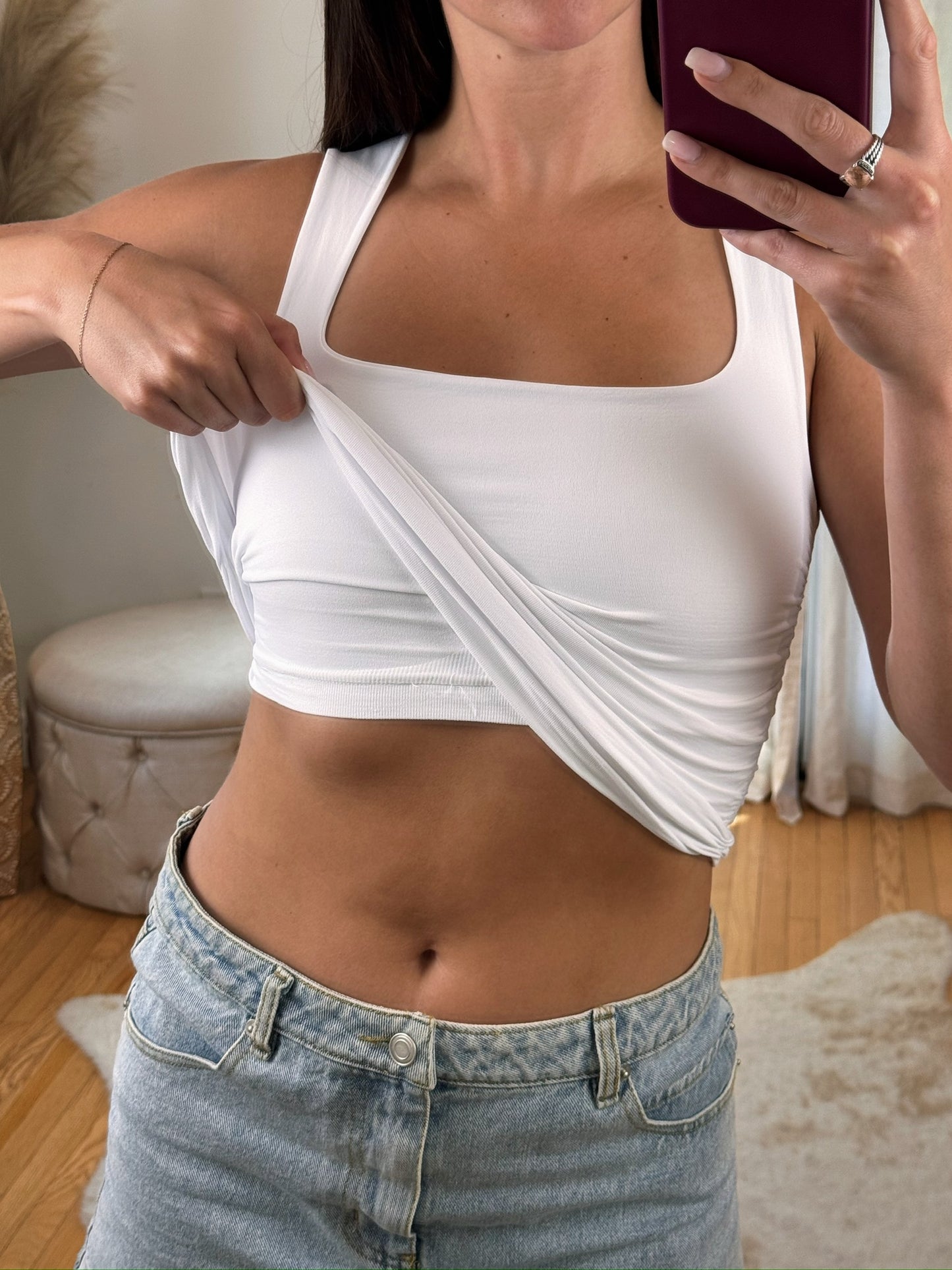 Boxy Long Tank