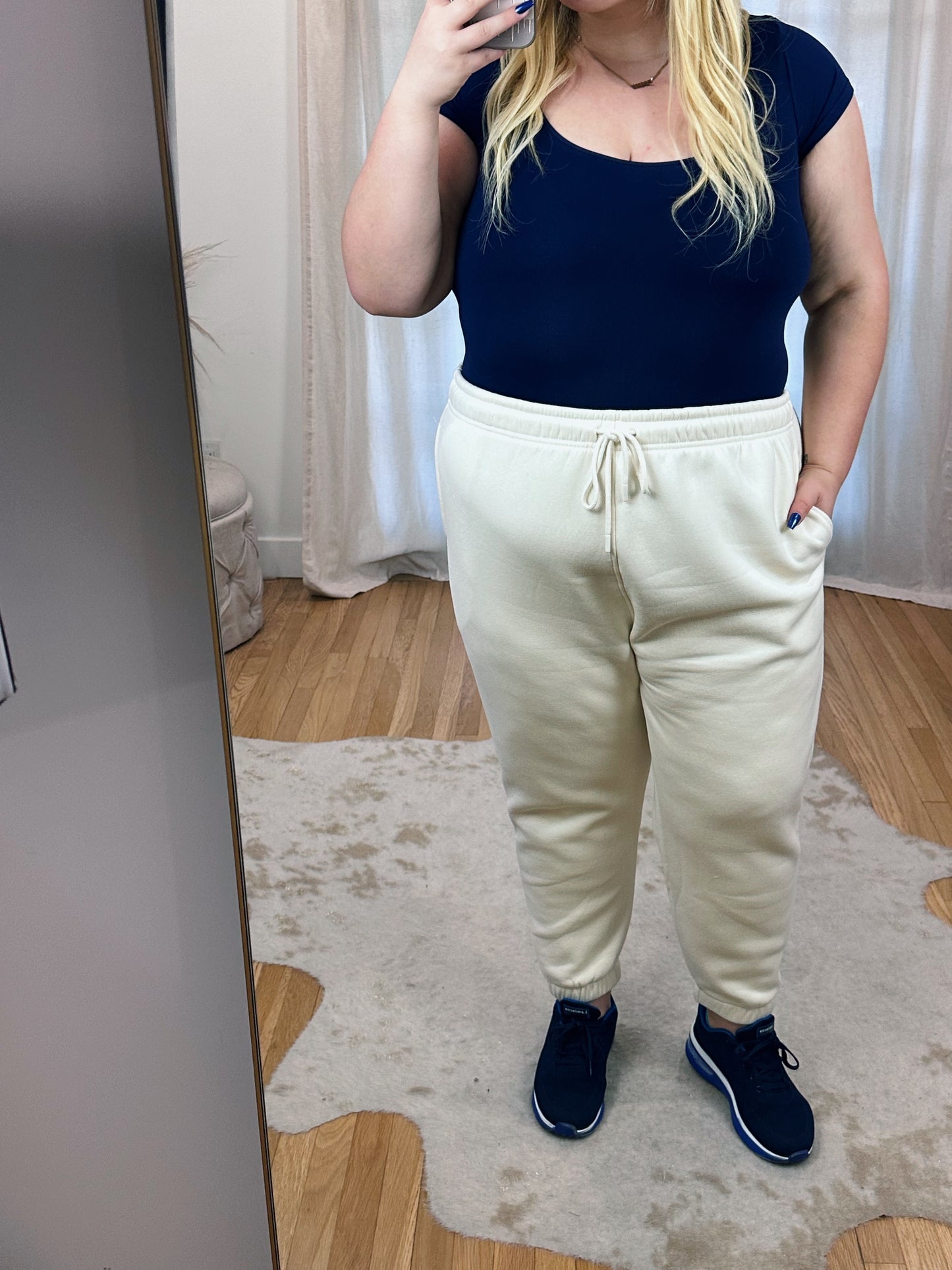 Simple Sweatpants Fleece Lined