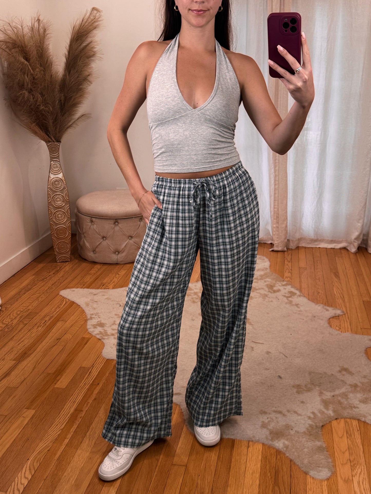Plaid & Boujee Pants