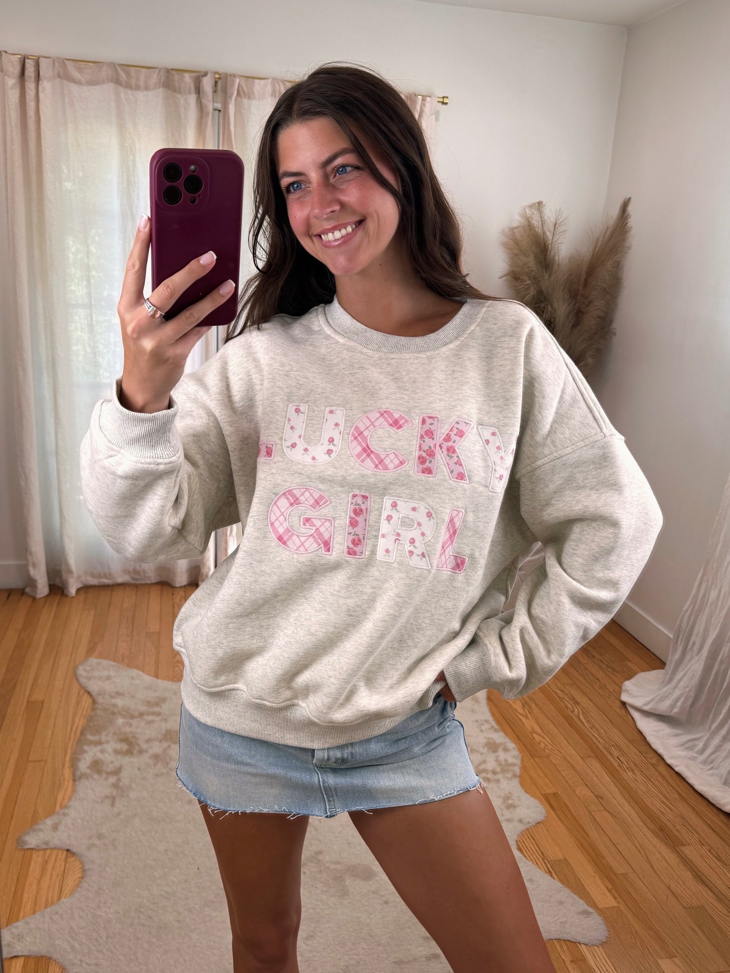 Lucky Girl Crewneck