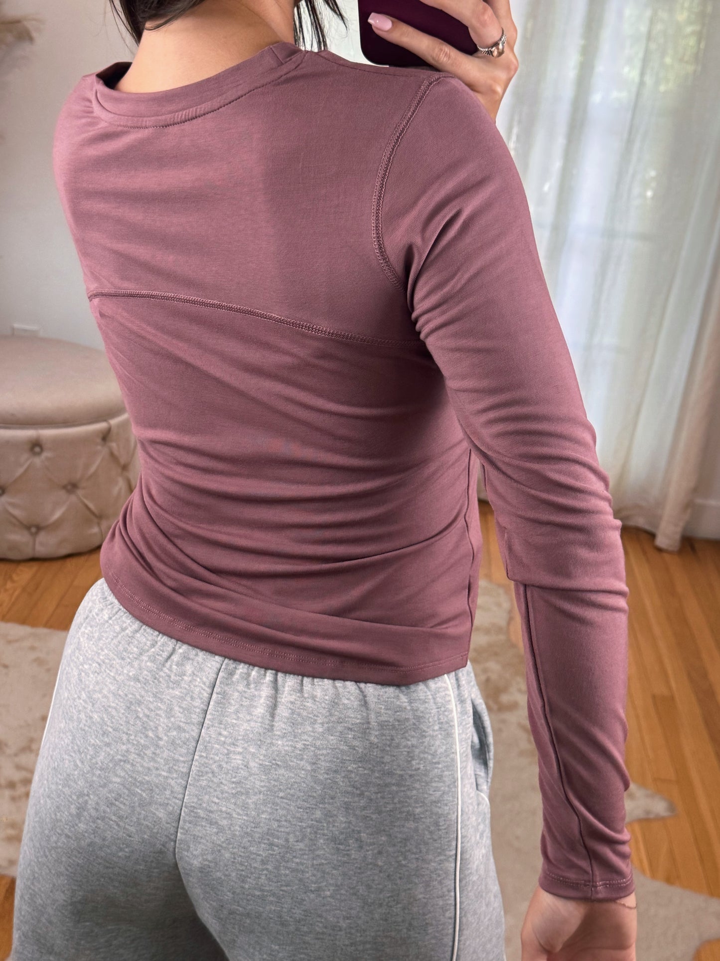 Mauve Moment Long Sleeve