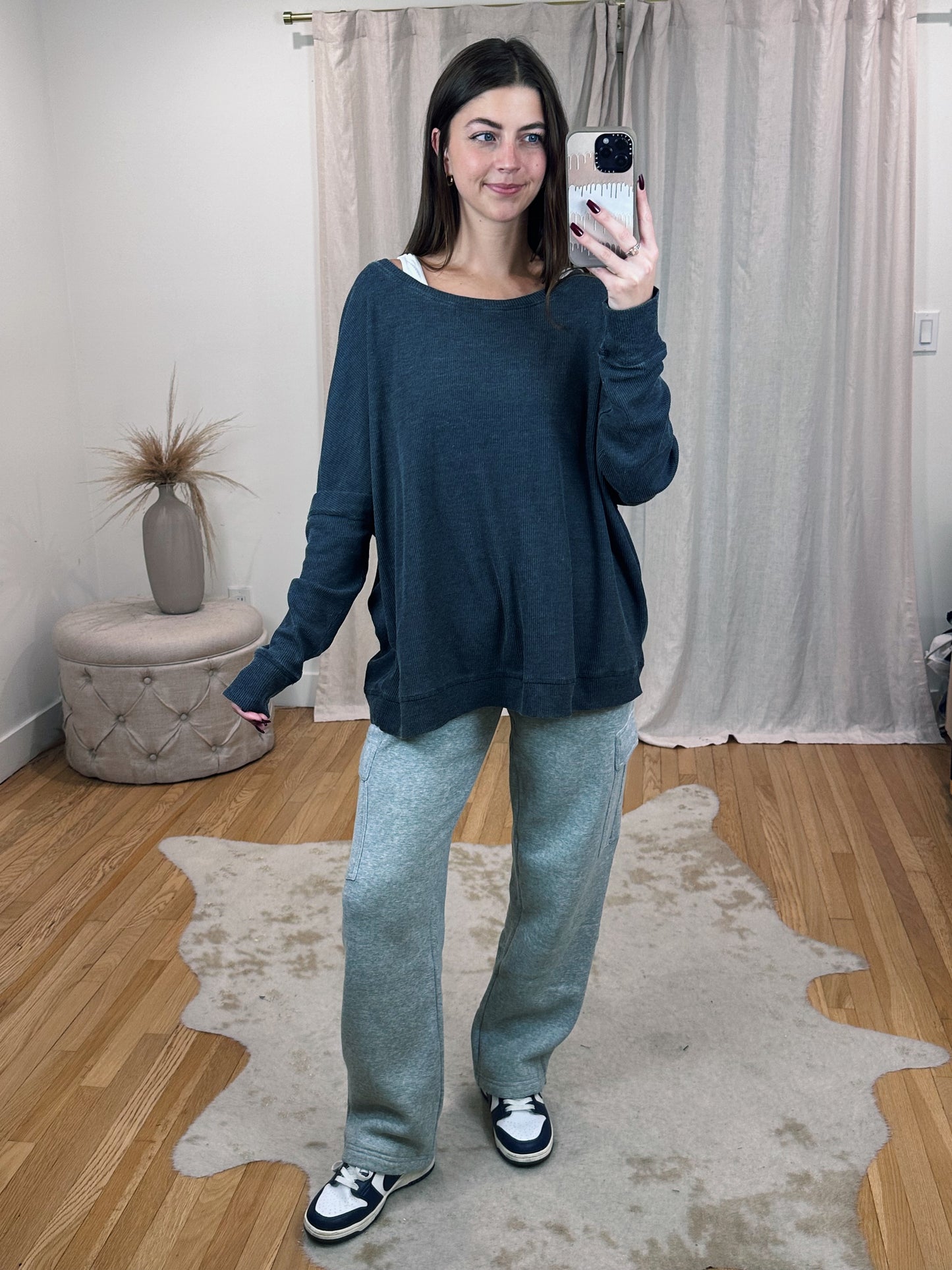 Belgian Waffle Long Sleeve