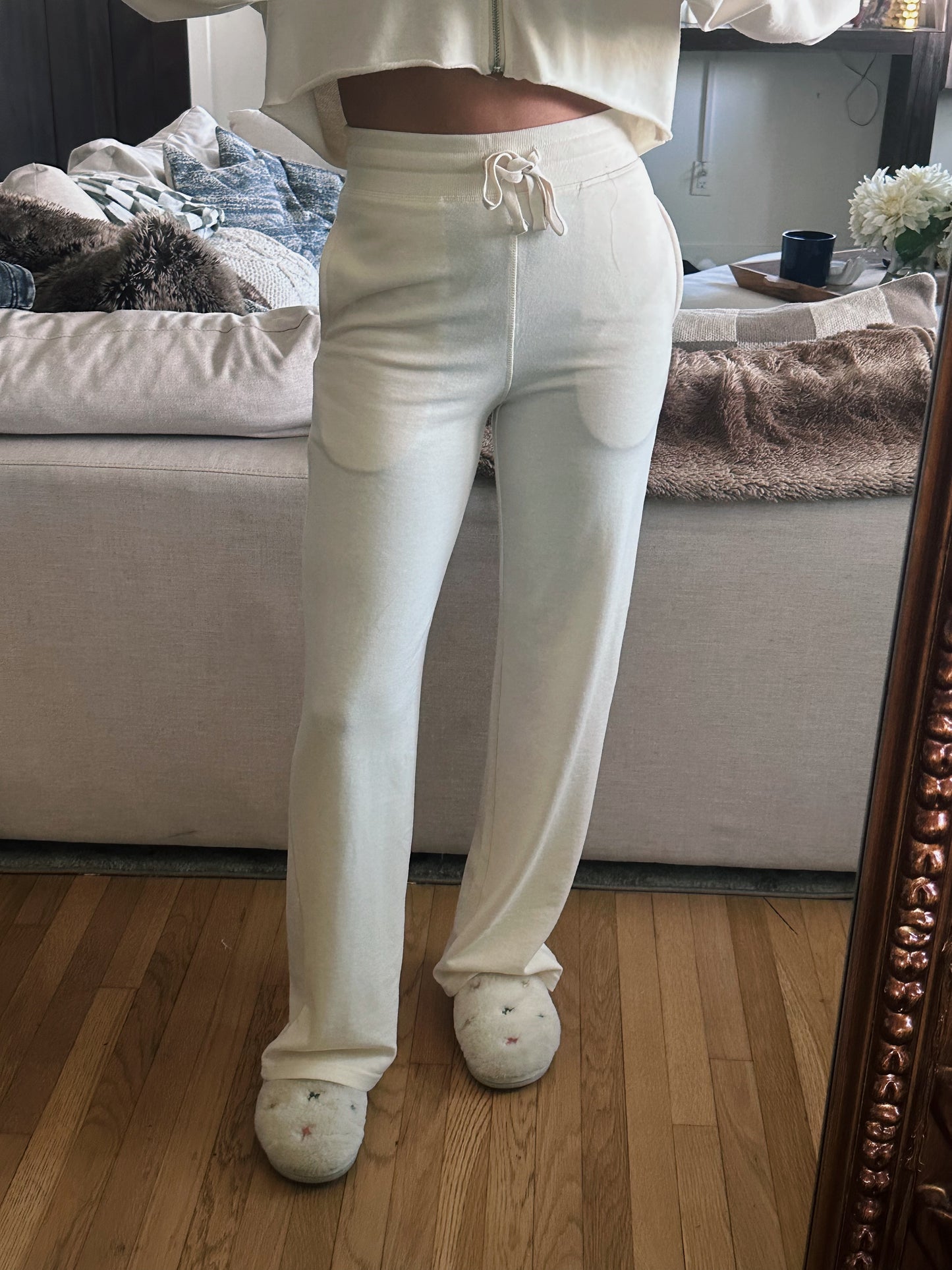 Raw Hem Sweats