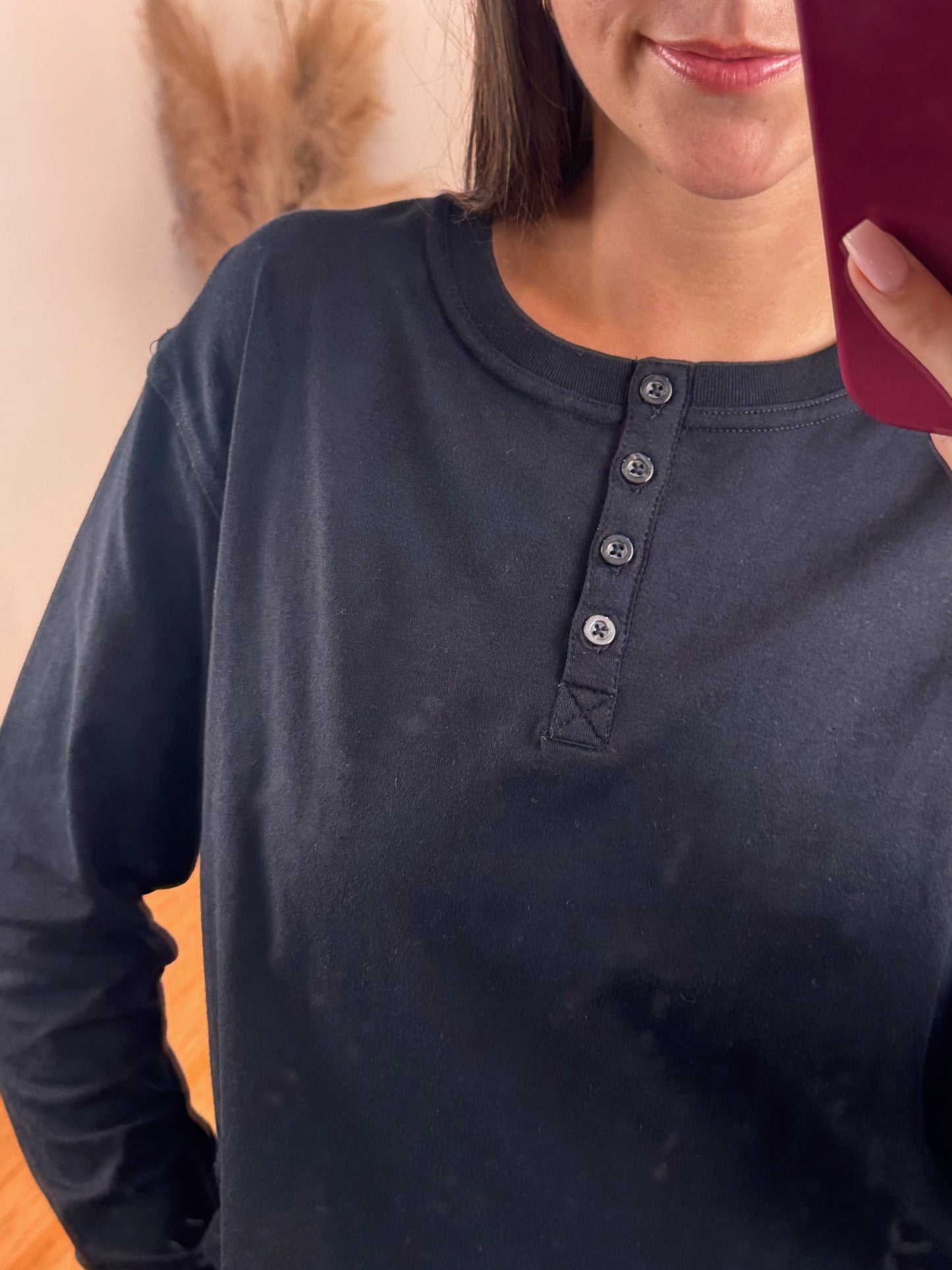 Henley Sleep Shirt