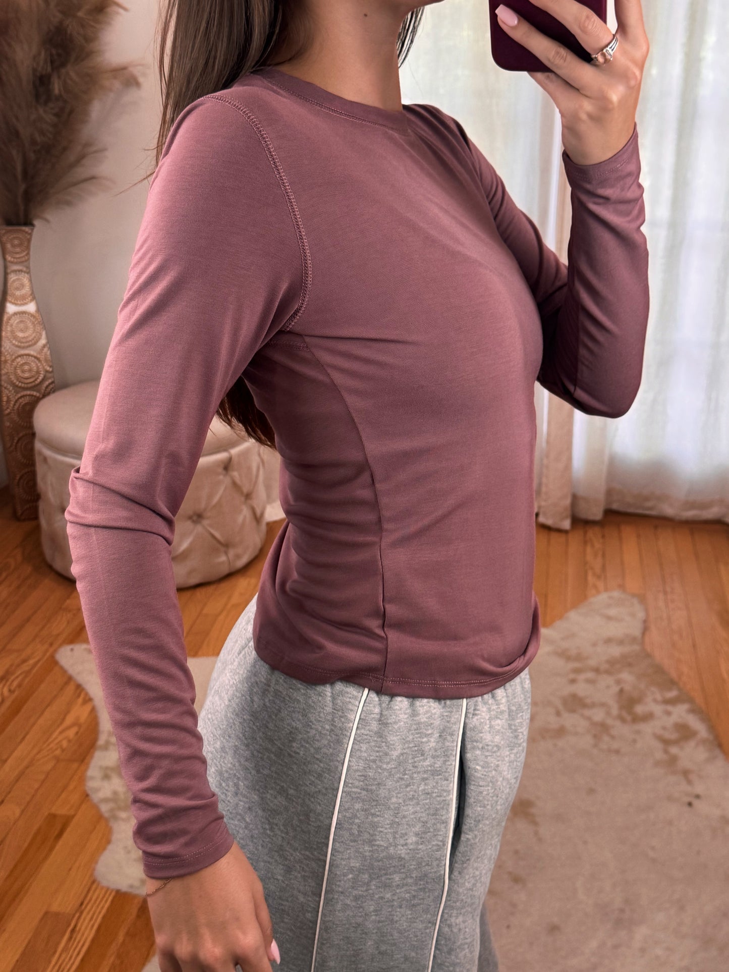 Mauve Moment Long Sleeve