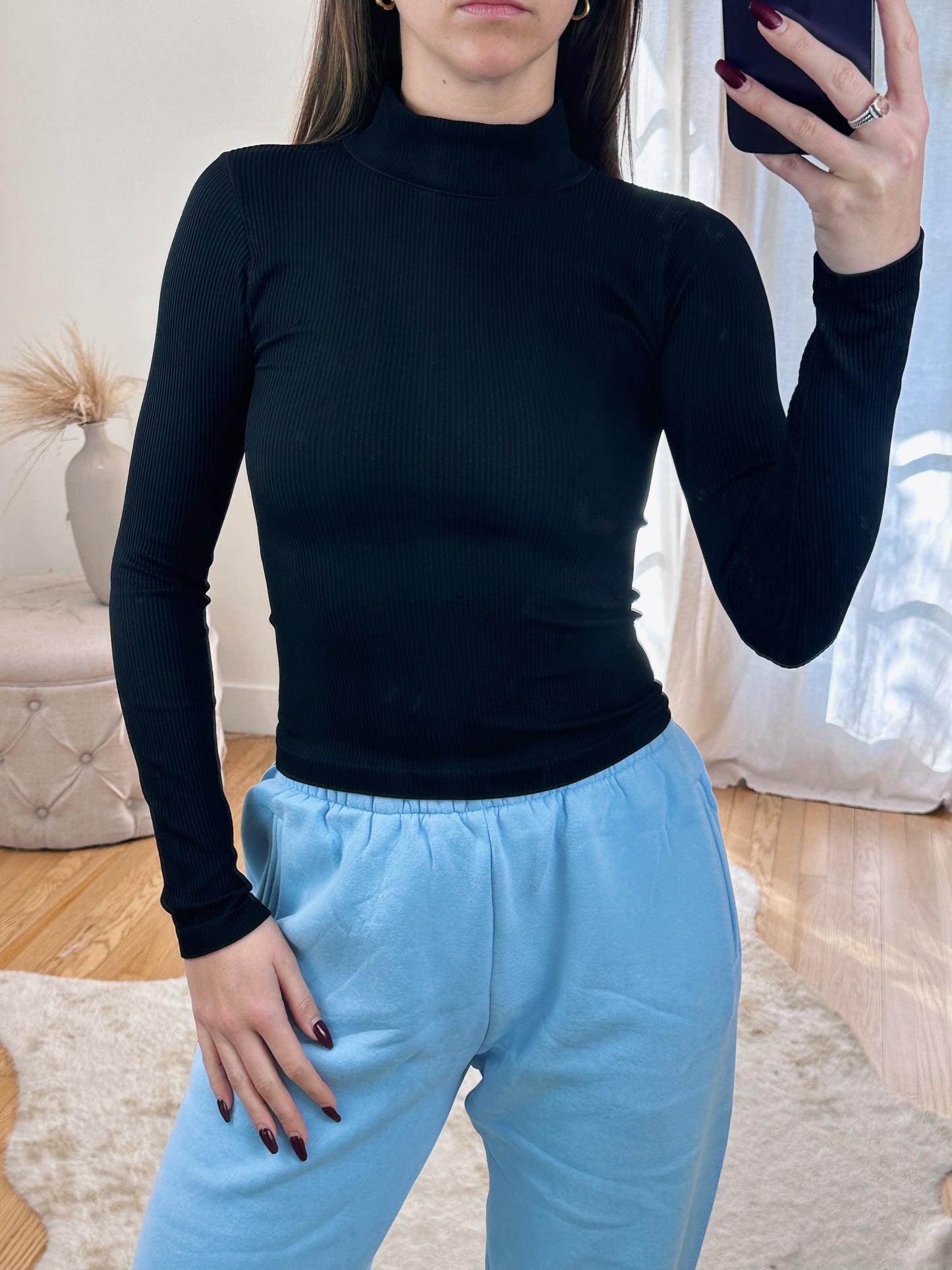 Basic Mock Neck