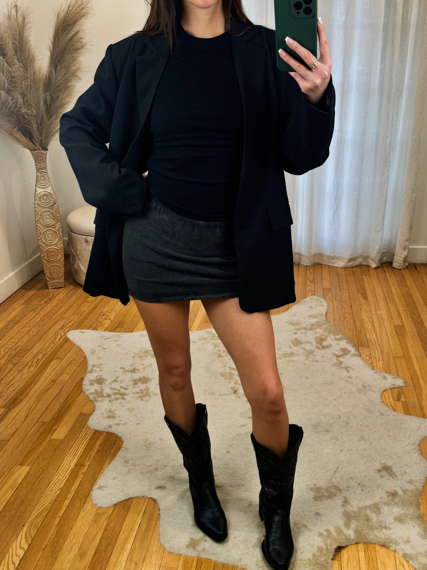 Not So Denim Skort