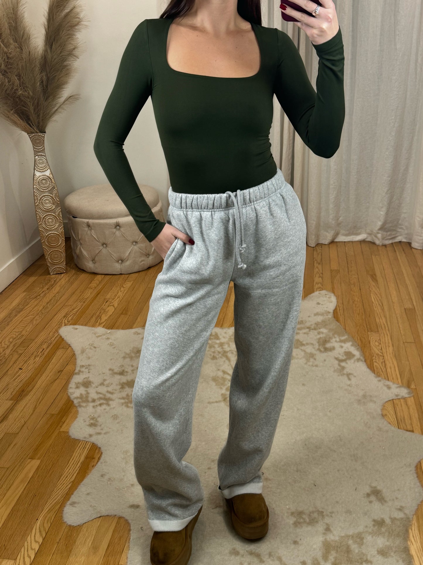 Comfort Wide Leg Sweatpants
