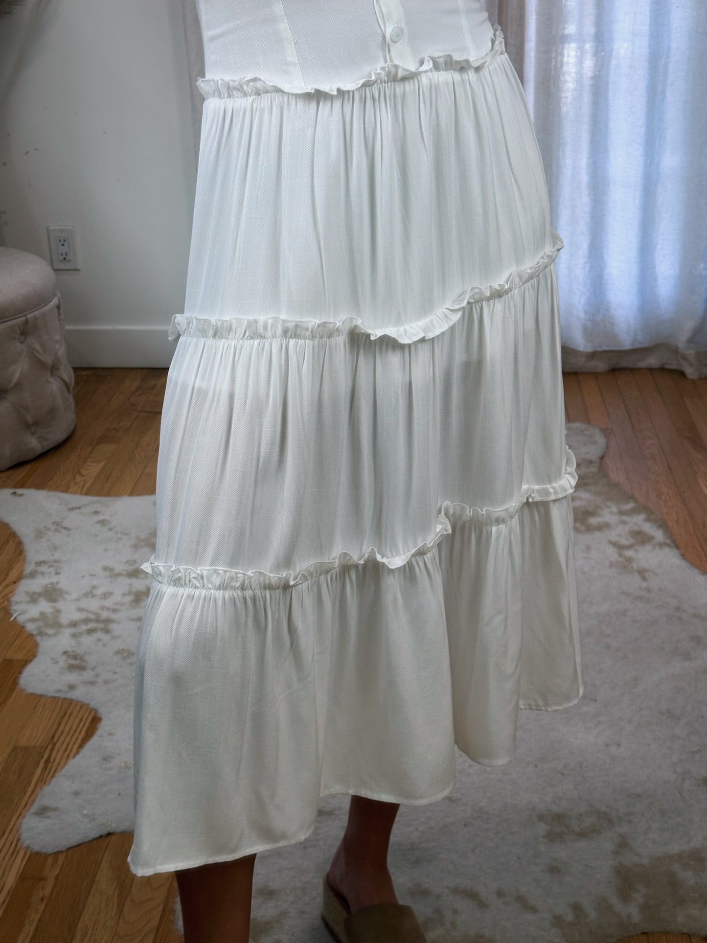 White Lily Maxi Dress
