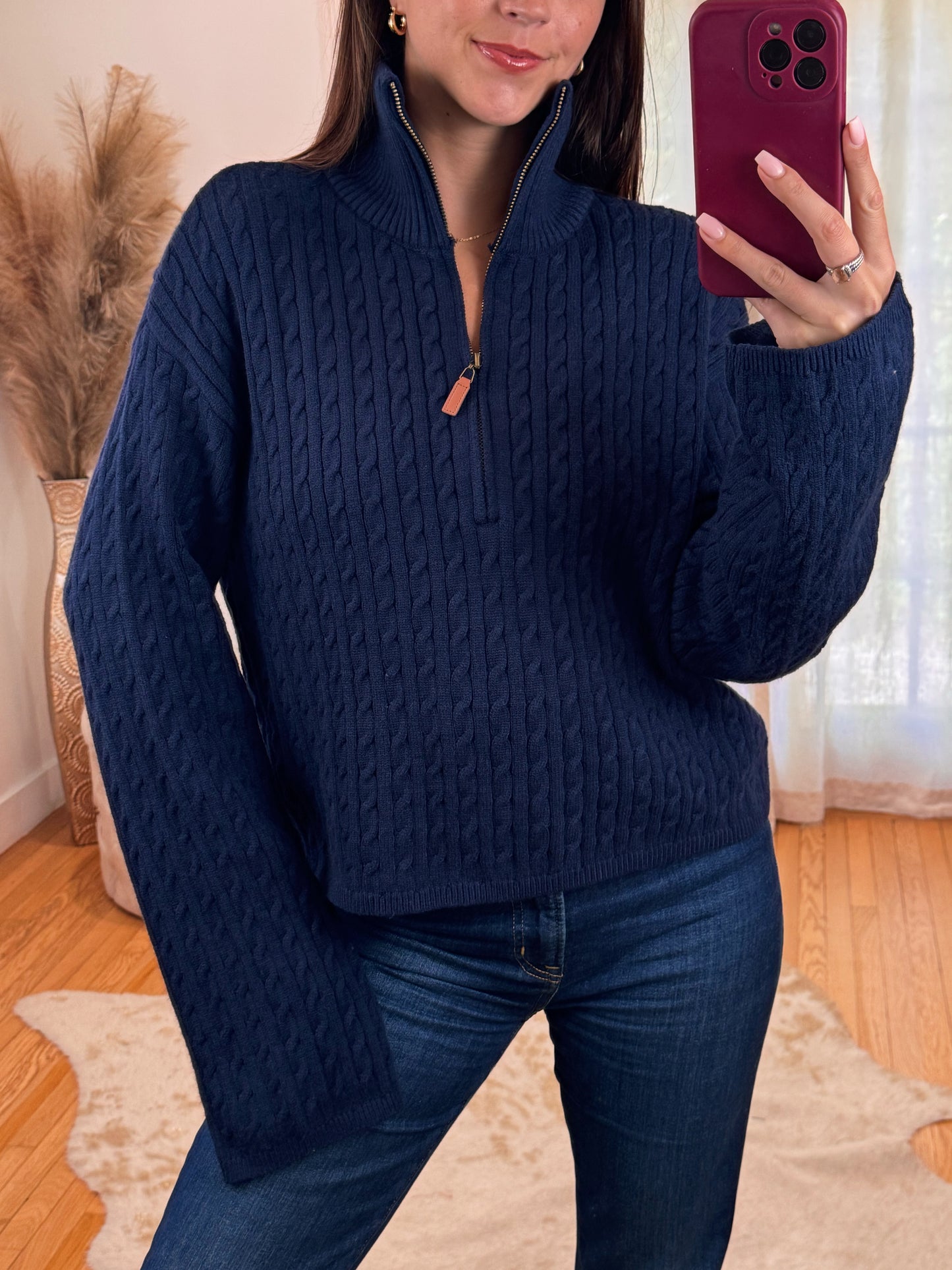 Polo Lounge Half Zip