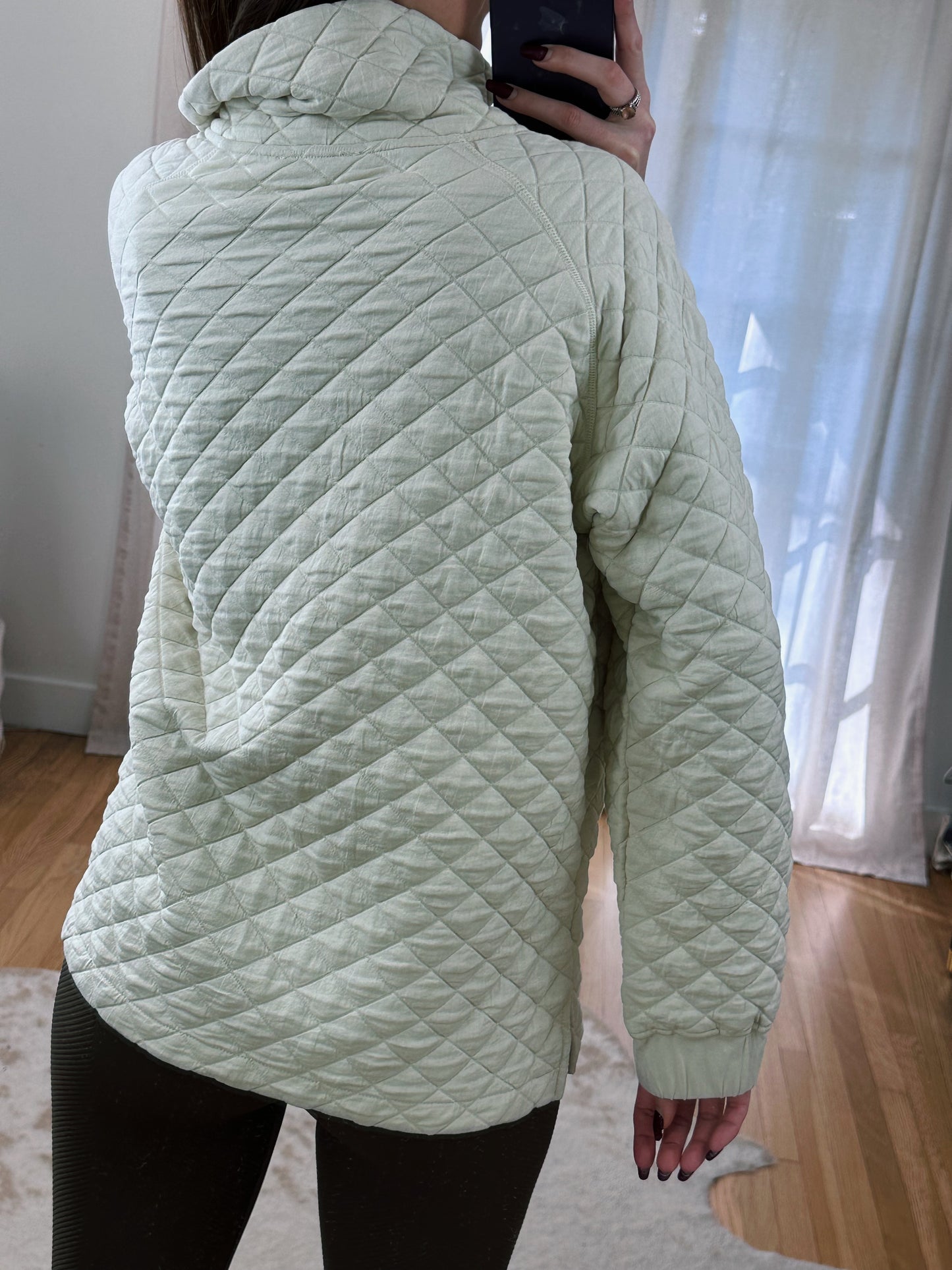 Cozy Quilted Pullover