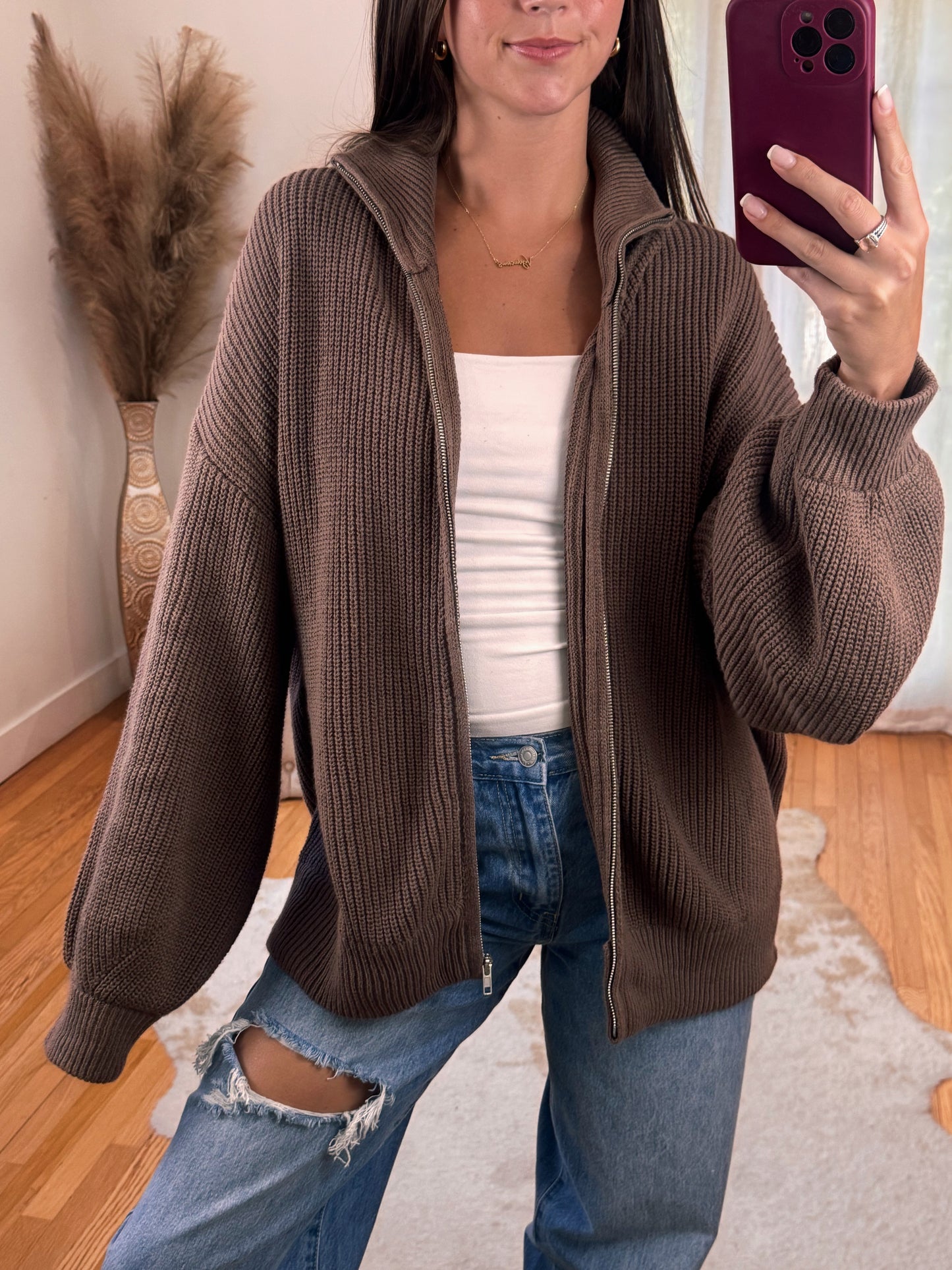 Apple Cider Zip Up