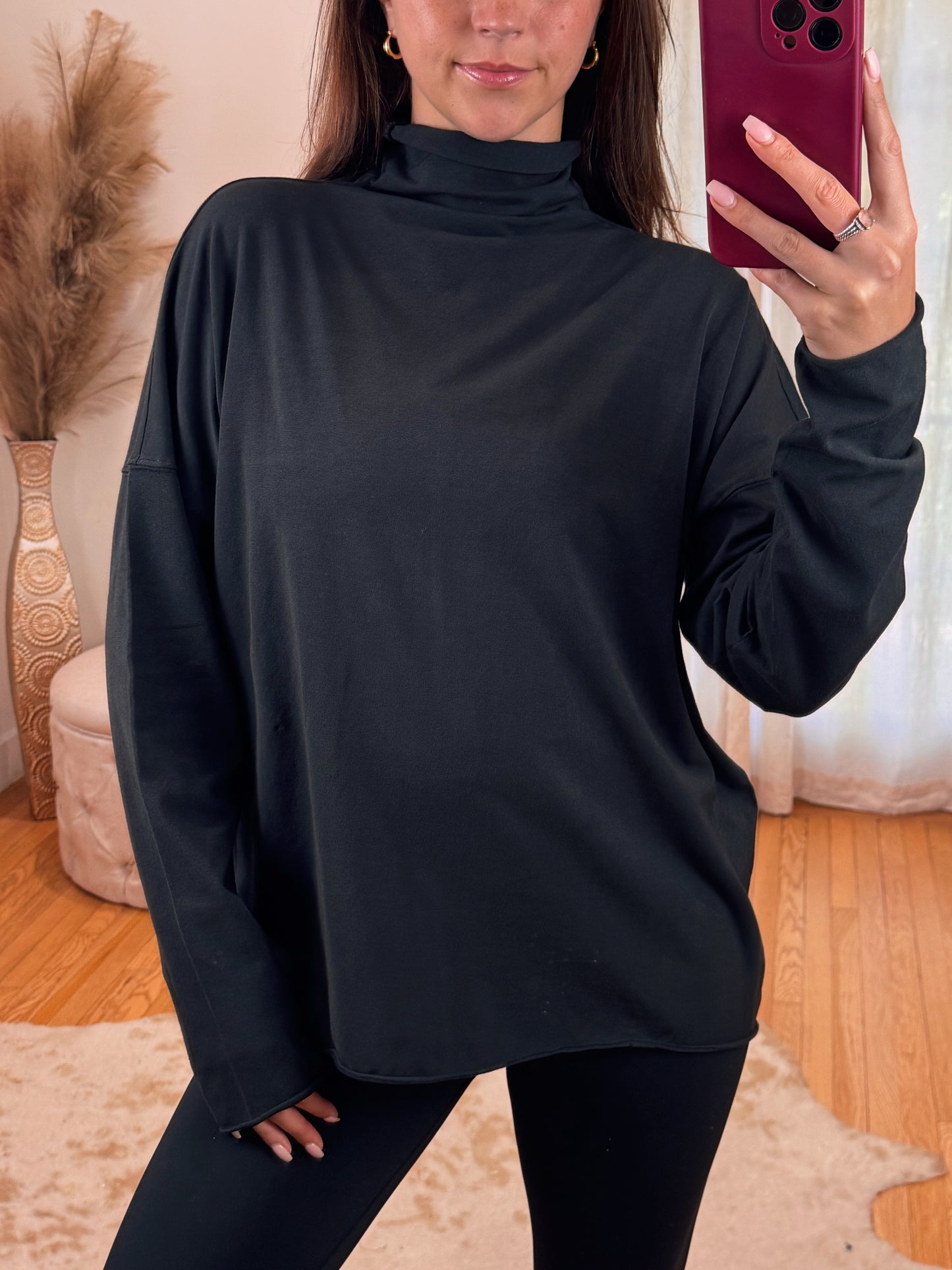 September Mock Neck