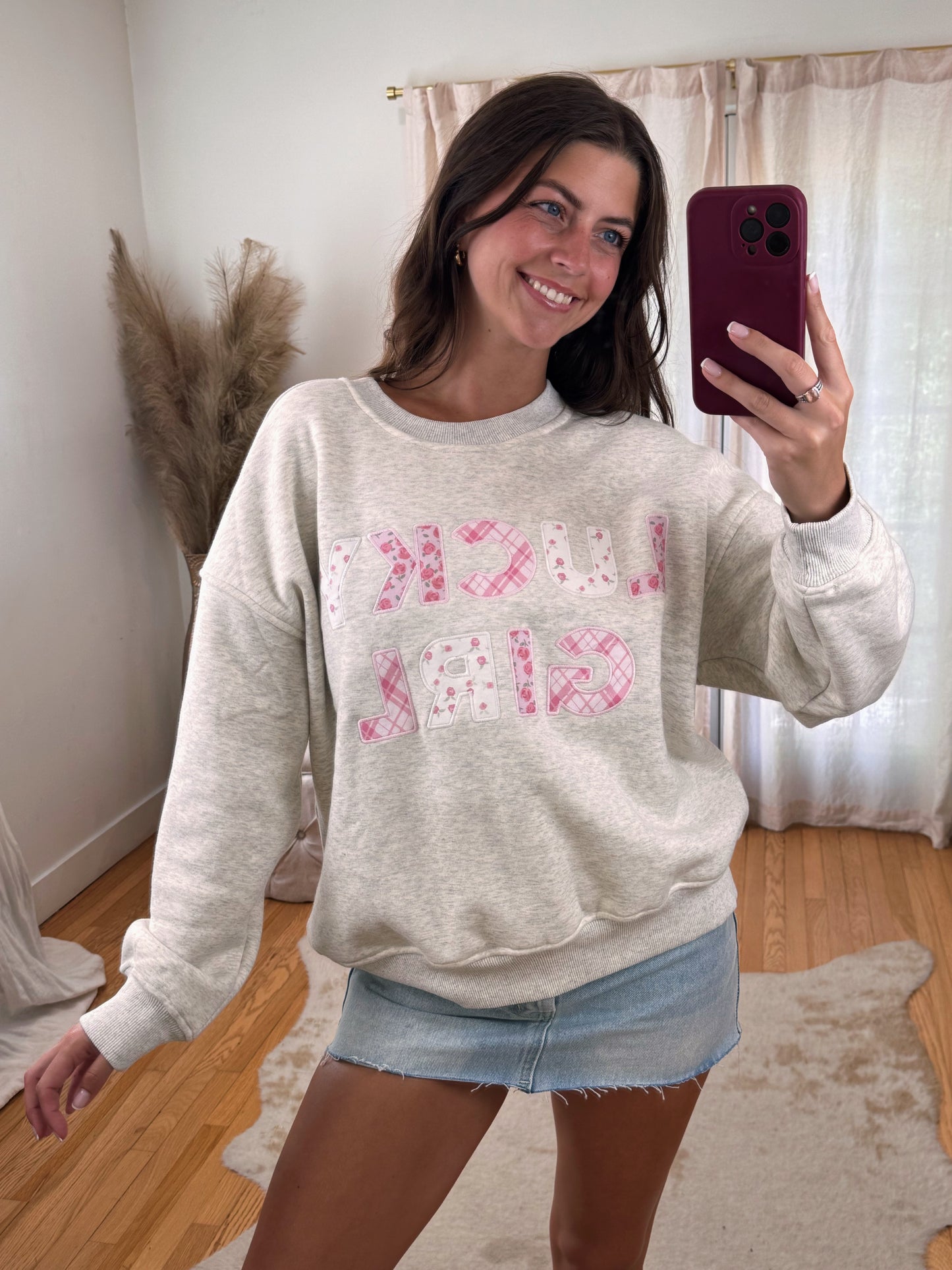 Lucky Girl Crewneck