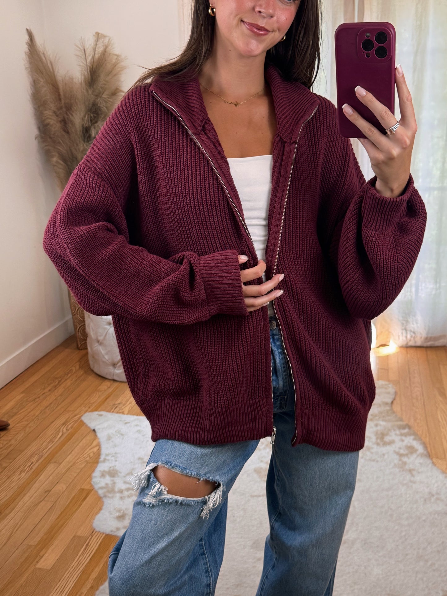 Apple Cider Zip Up