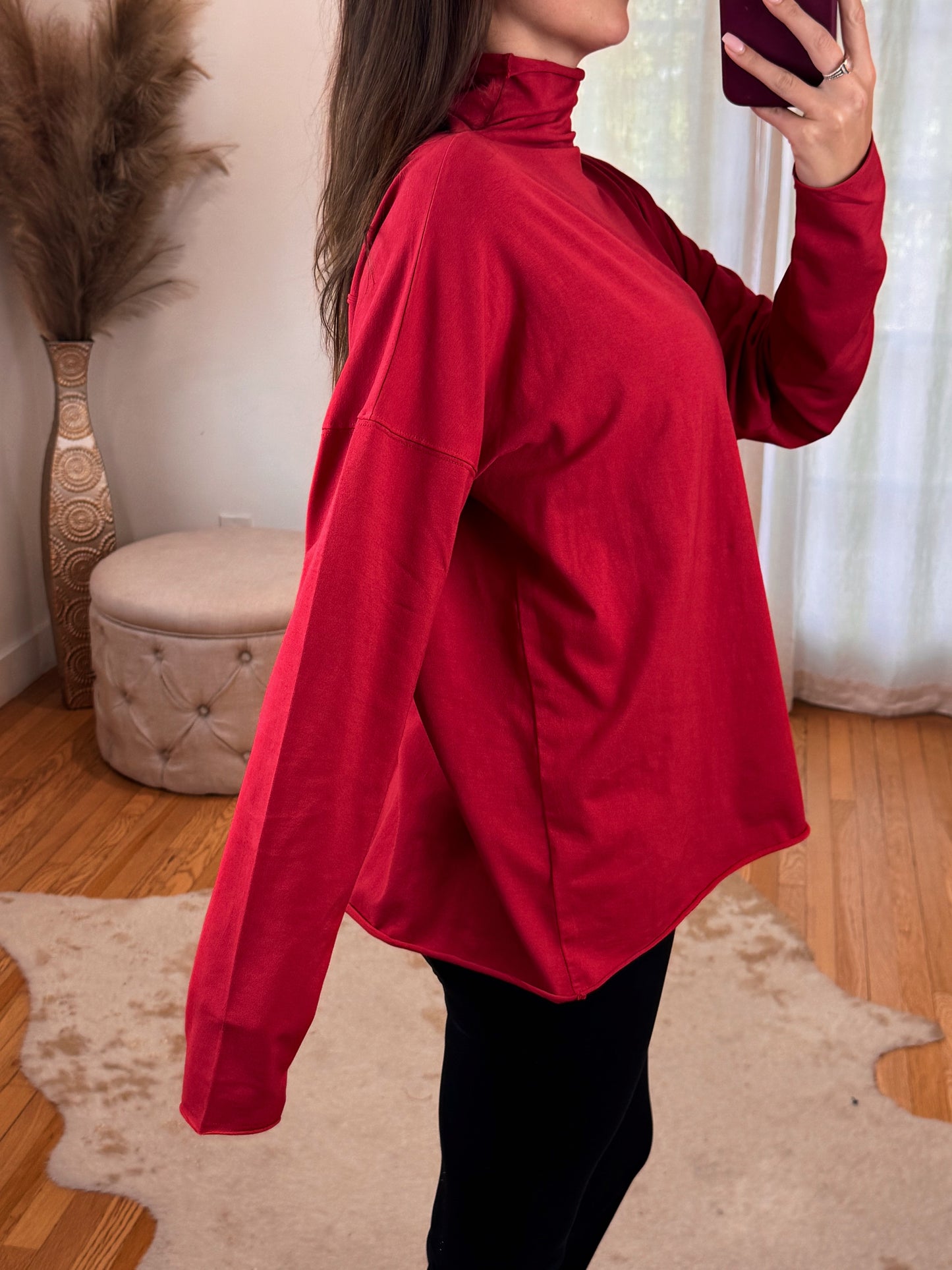 September Mock Neck