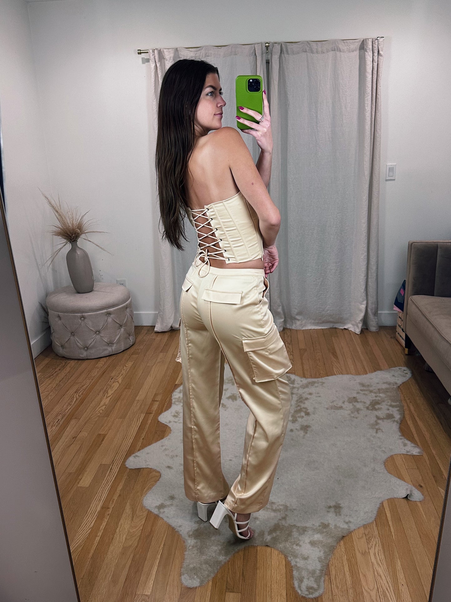 Champagne Problems Corset