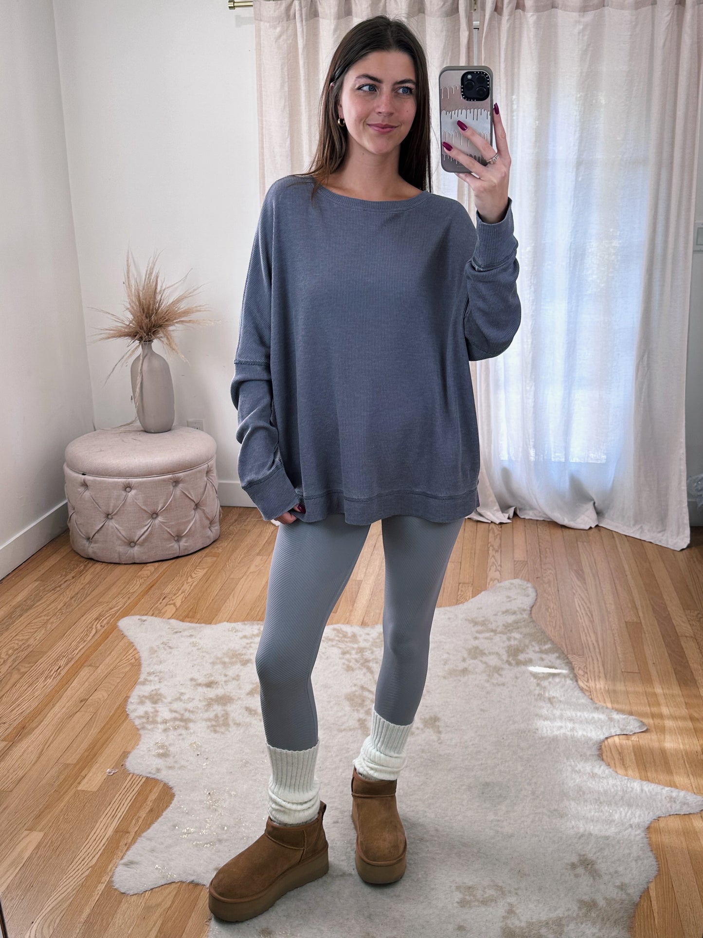 Belgian Waffle Long Sleeve