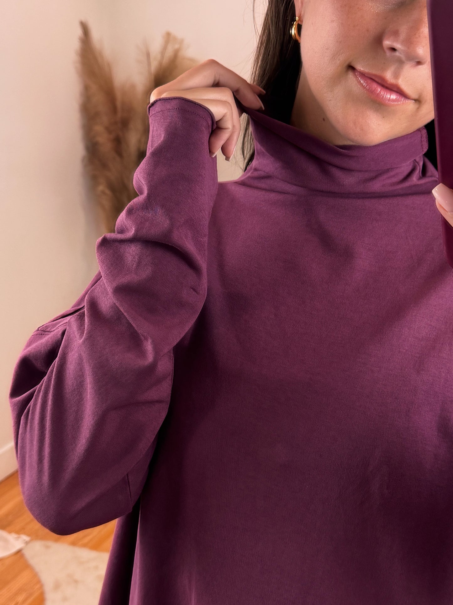 September Mock Neck