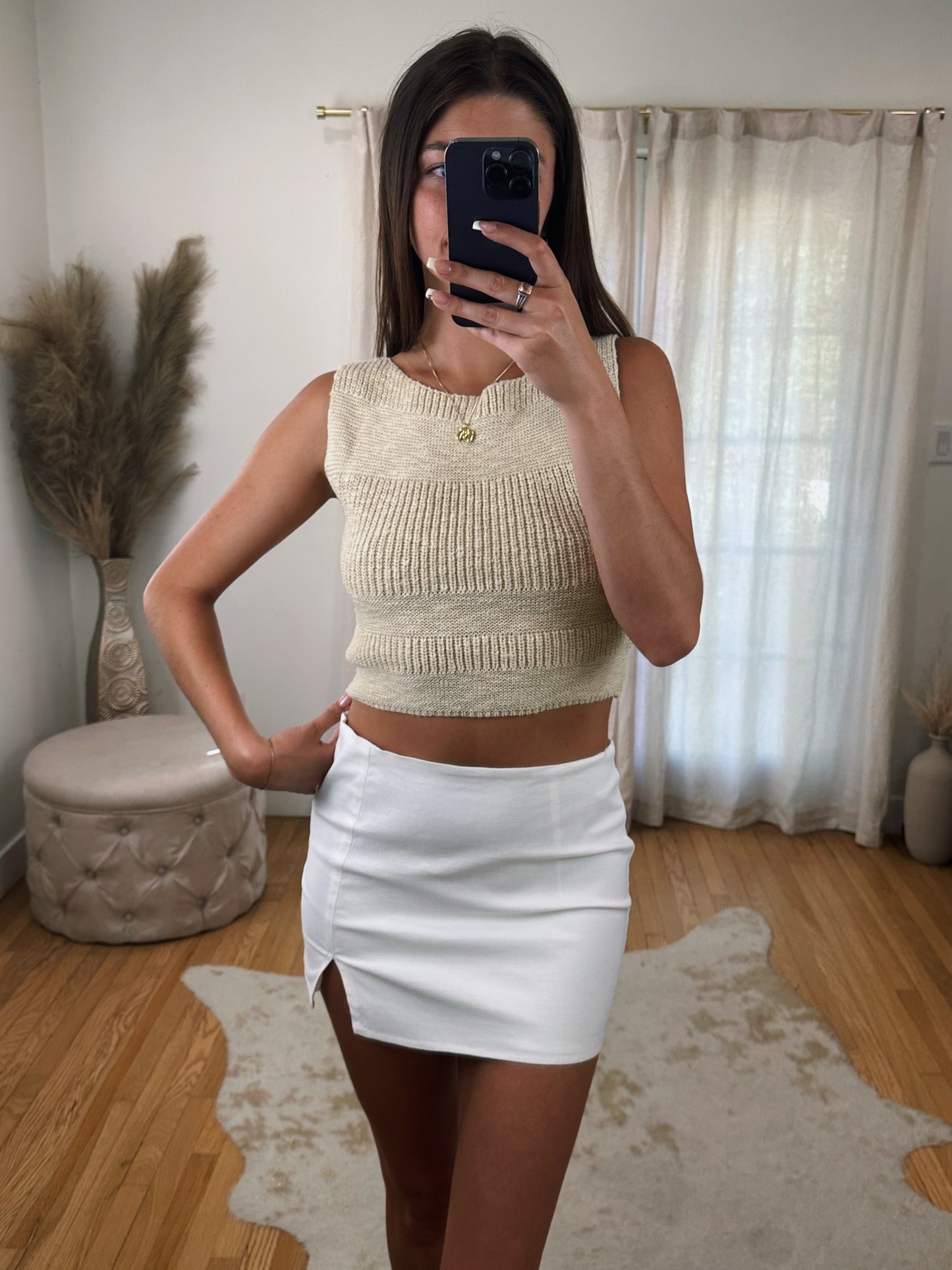 Soft Serve Mini Skirt