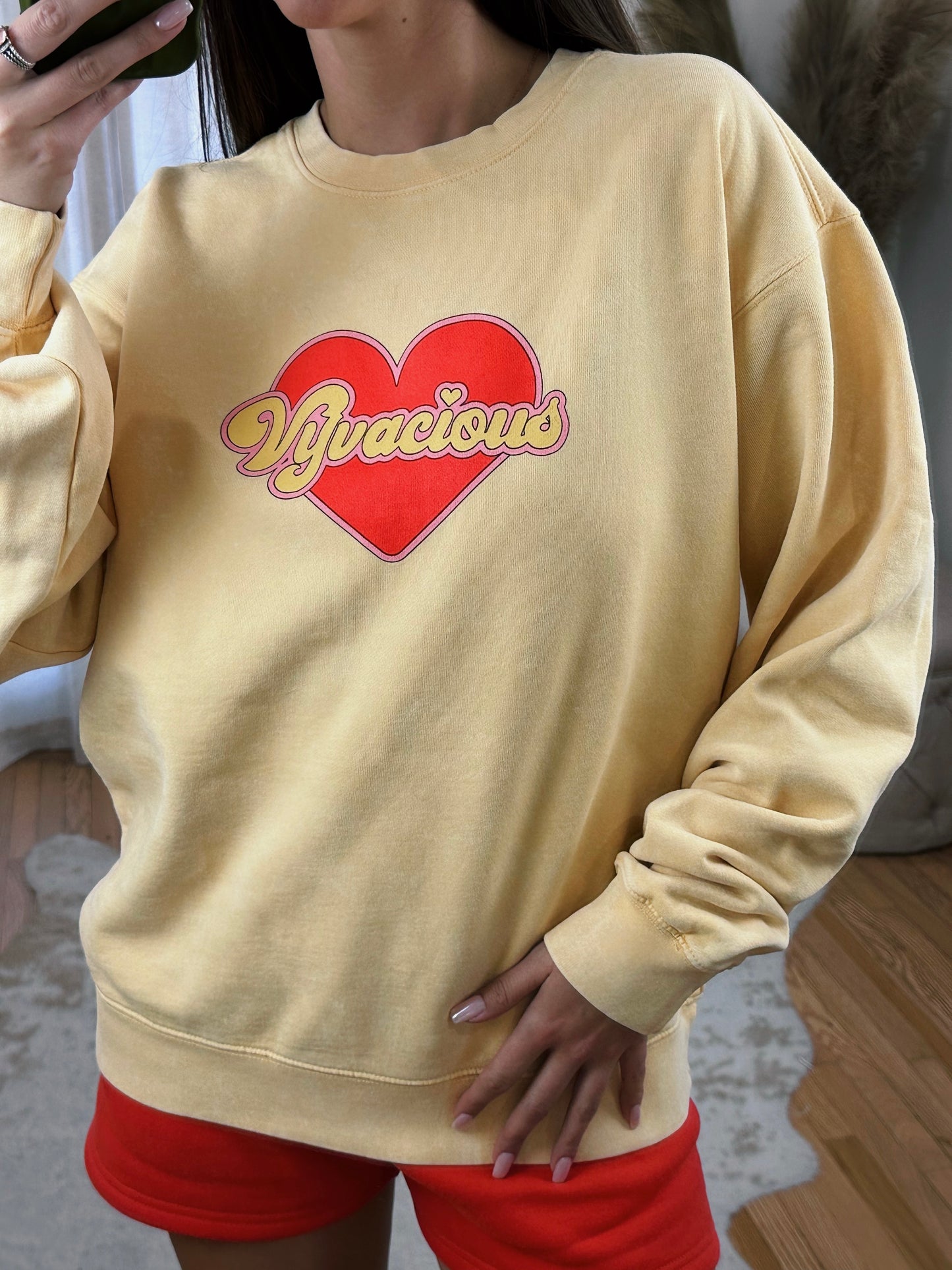 Love Vyvacious Crewneck