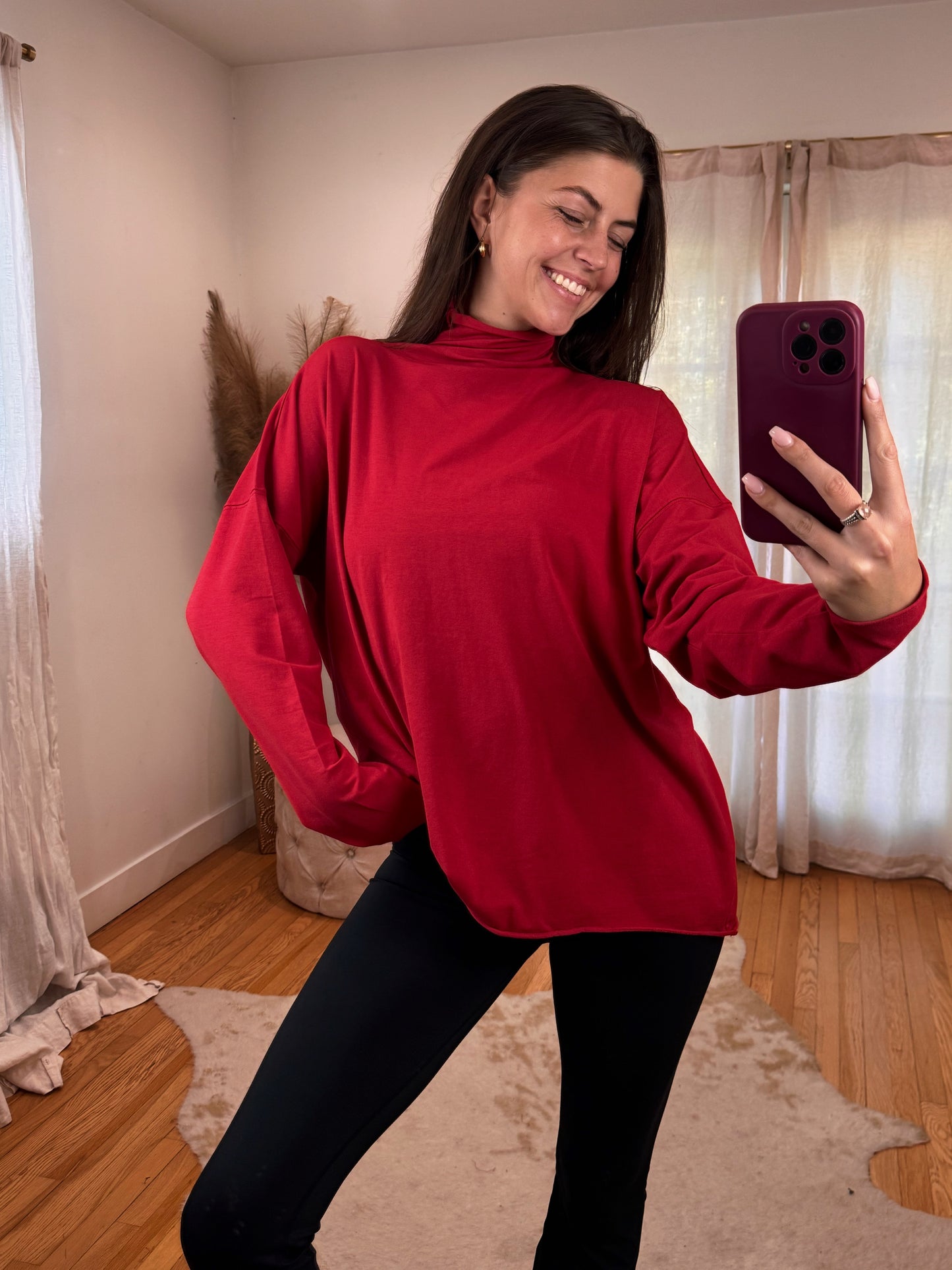 September Mock Neck