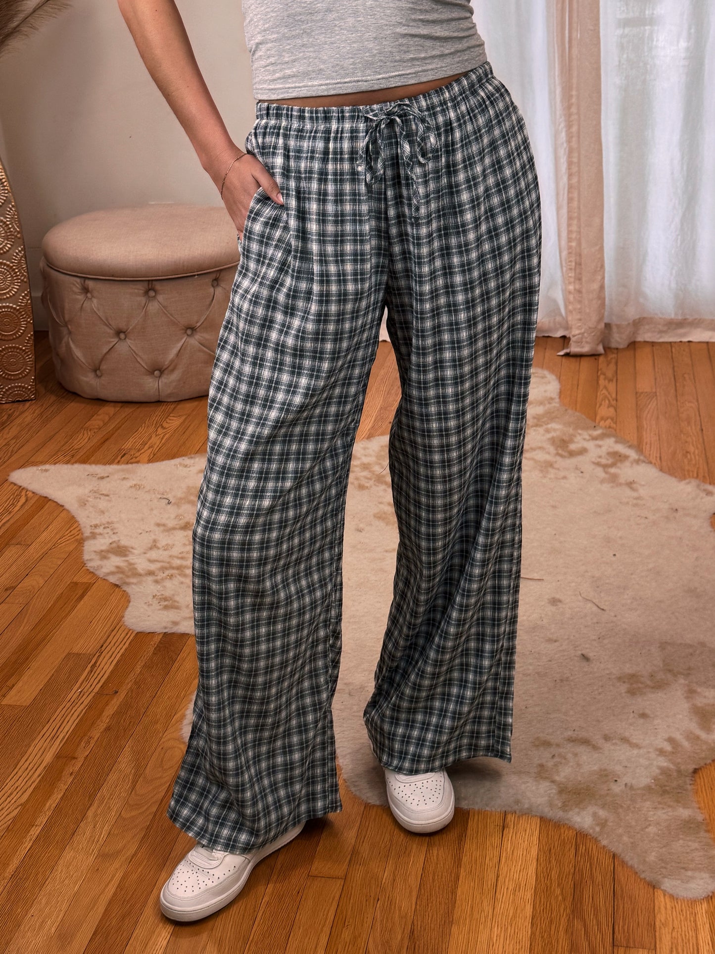 Plaid & Boujee Pants