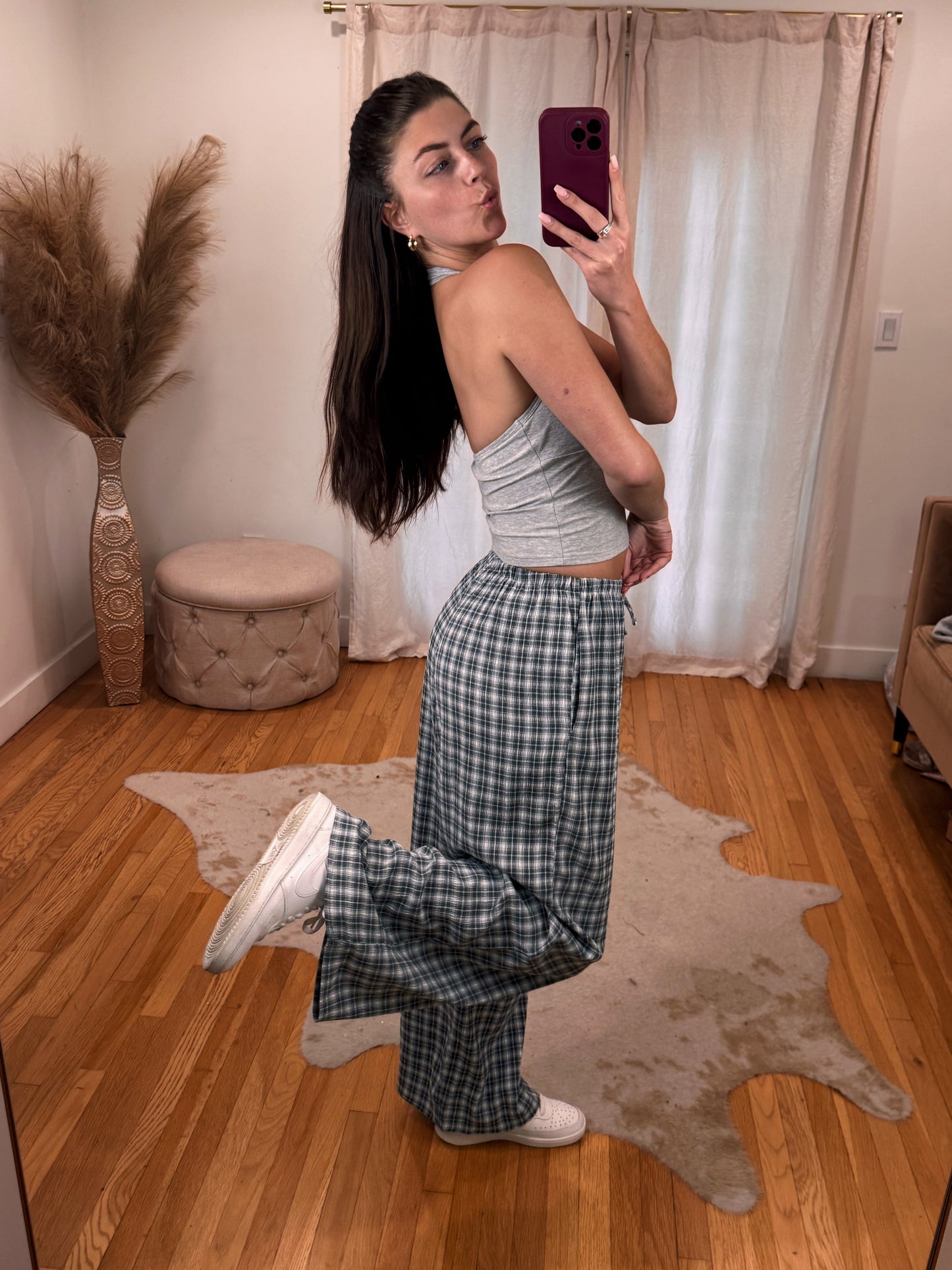 Plaid & Boujee Pants