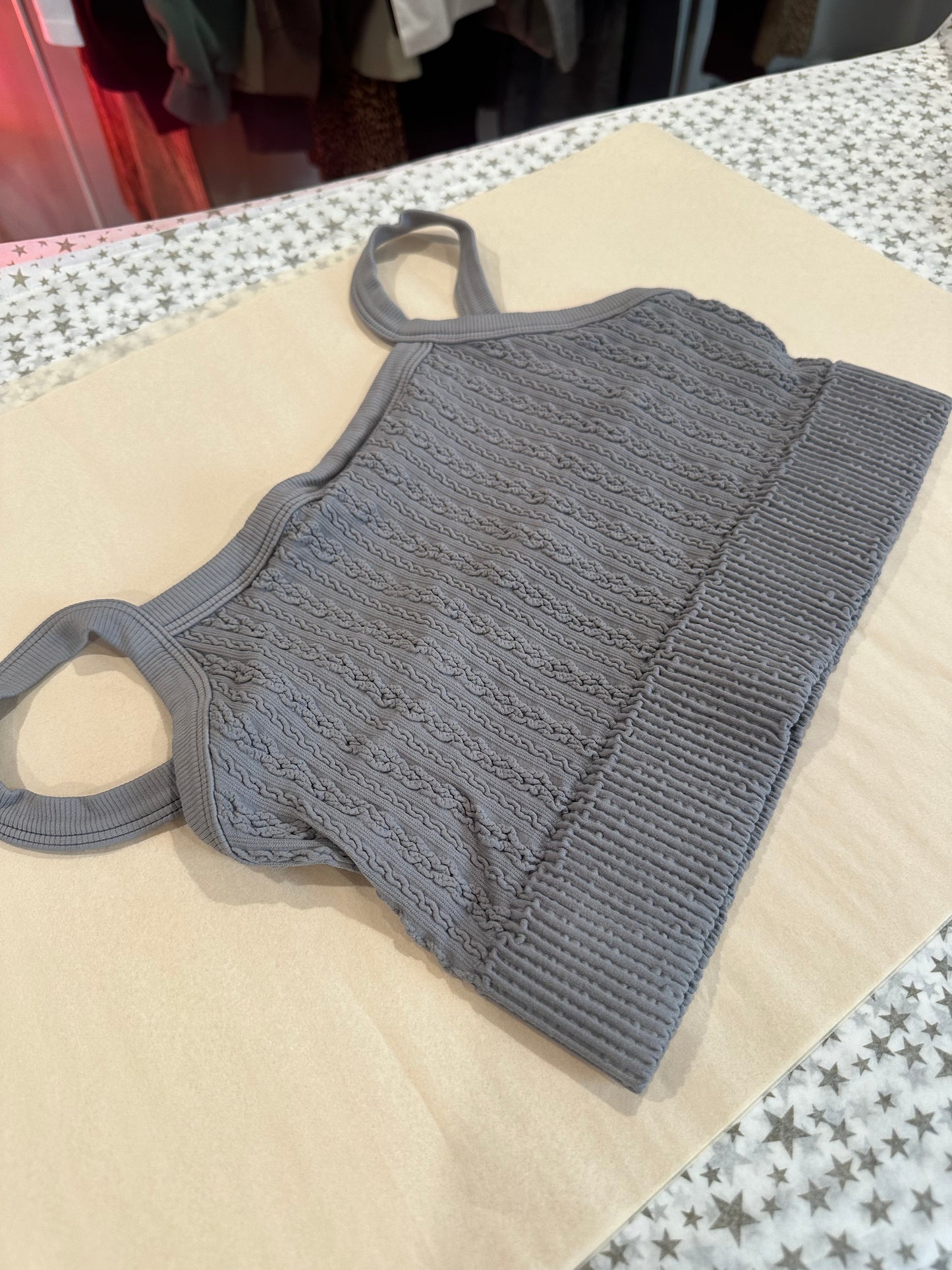 Cable Knit Bralette