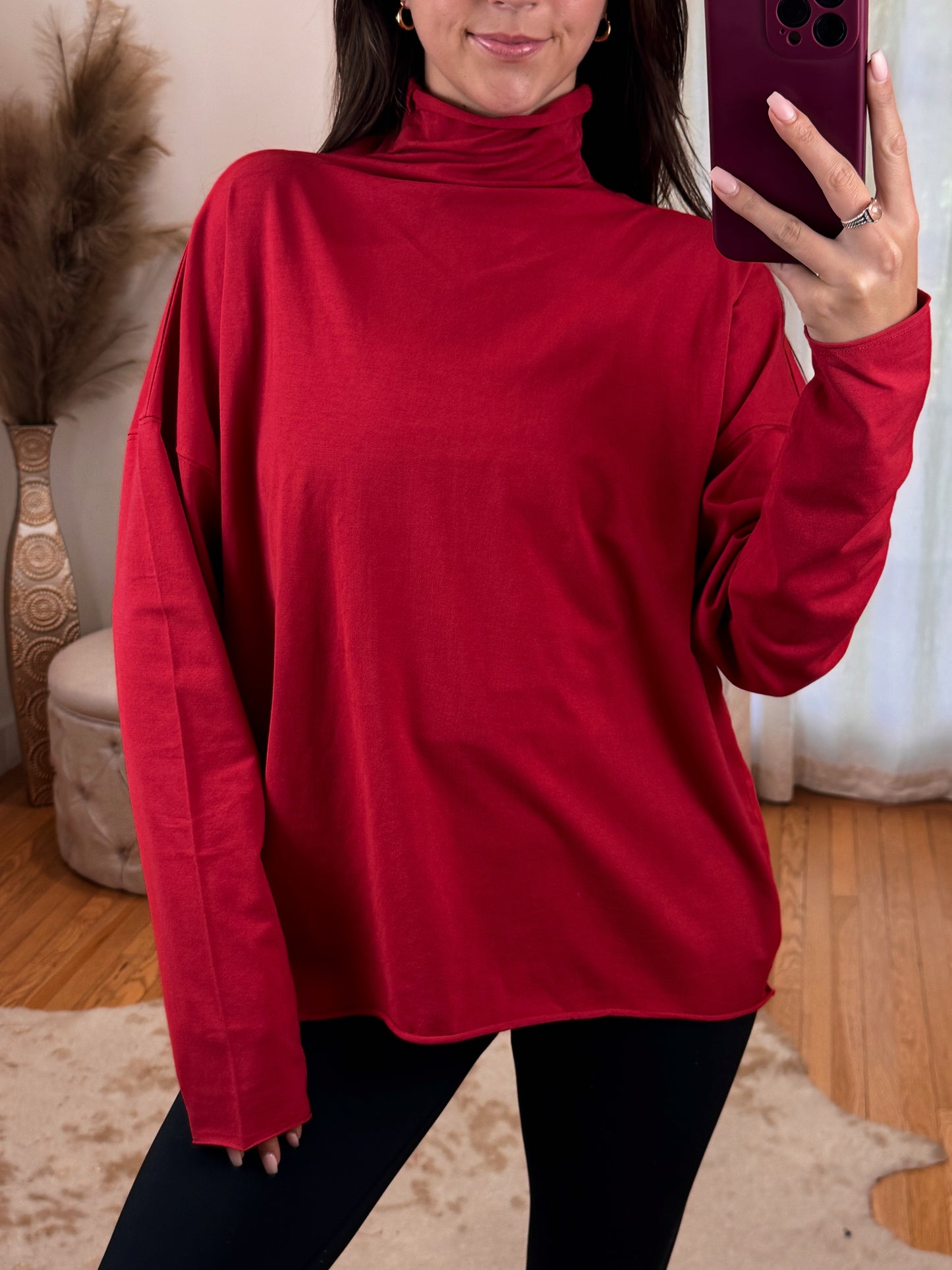 September Mock Neck