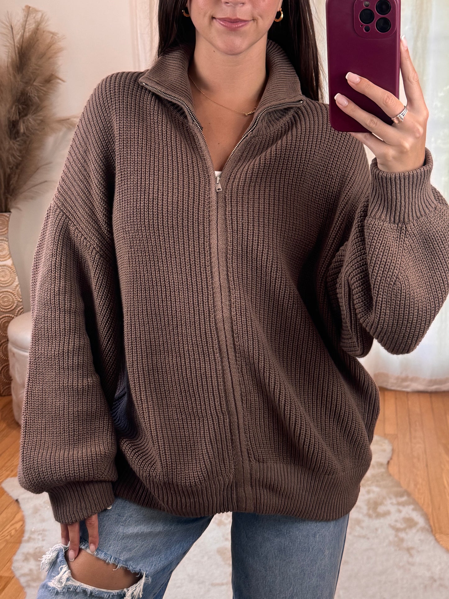 Apple Cider Zip Up