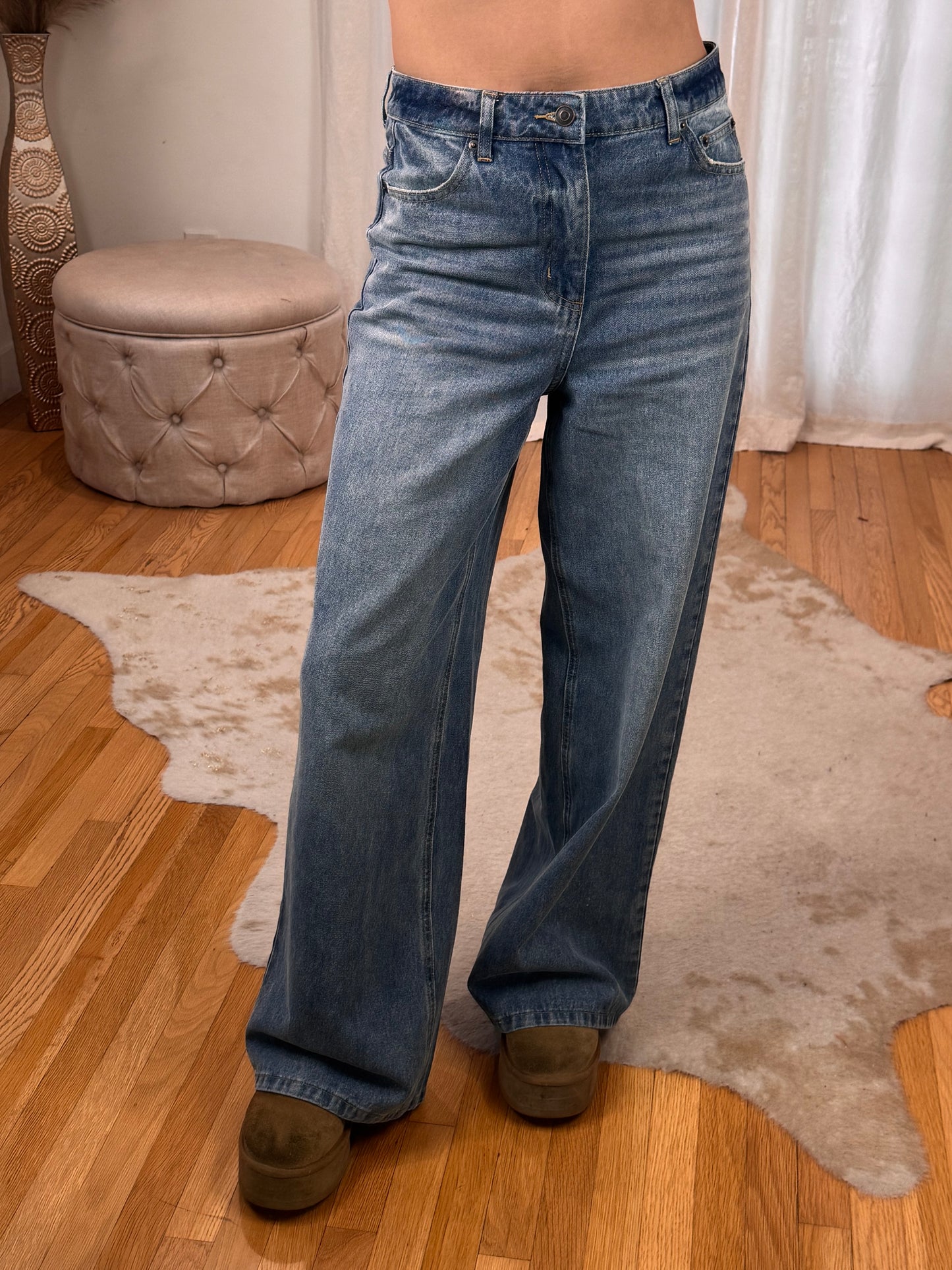 Hollywood Wide Leg Jeans