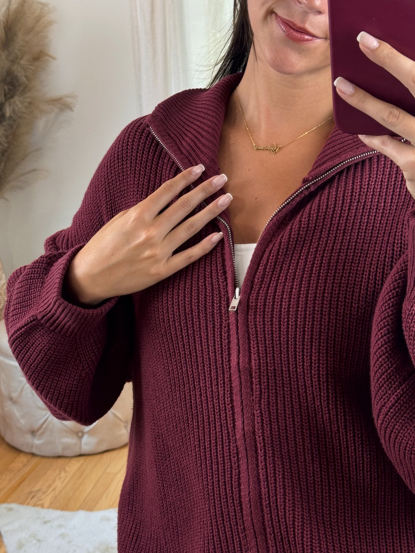 Apple Cider Zip Up