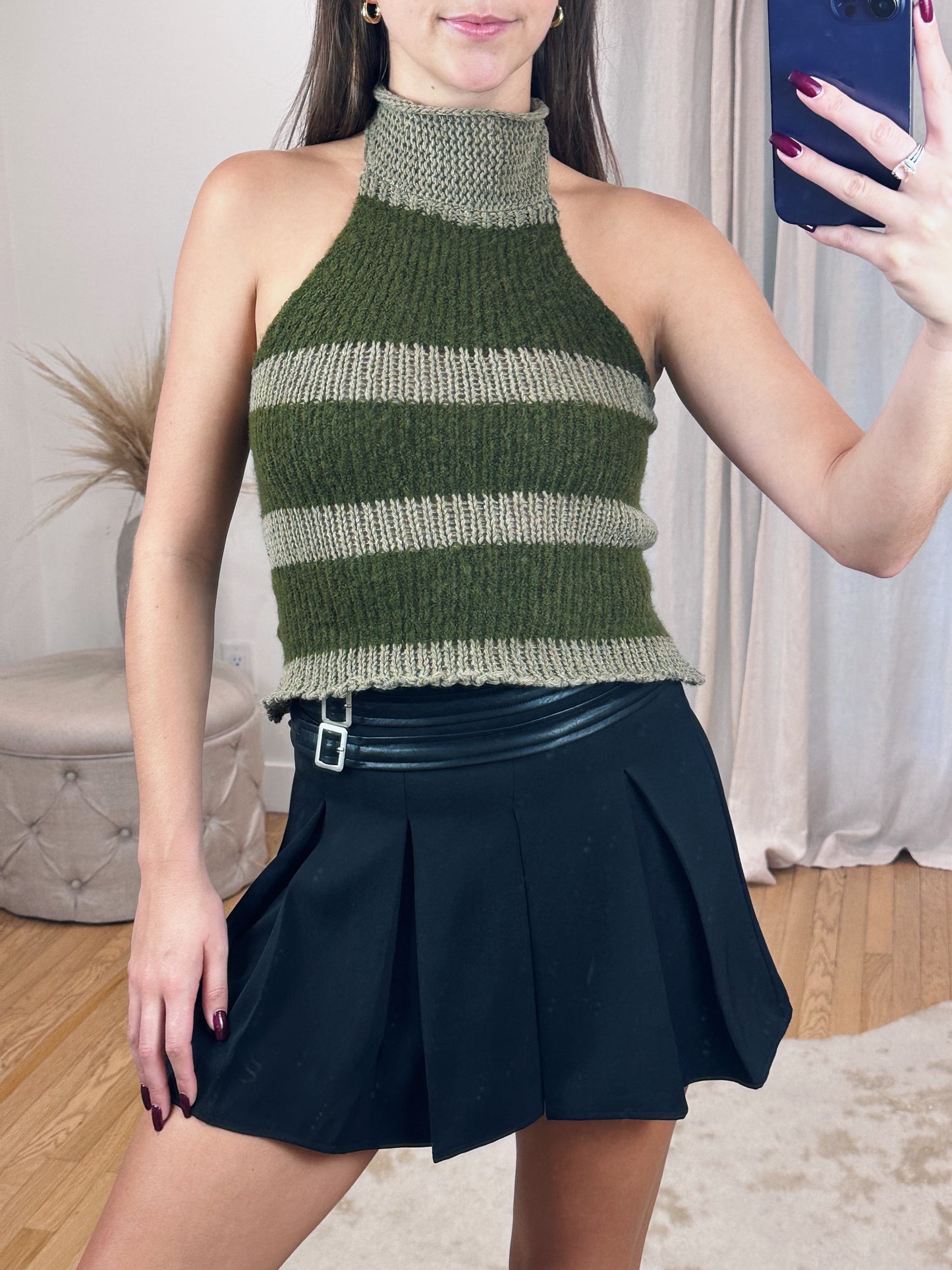 Mossy Halter Top