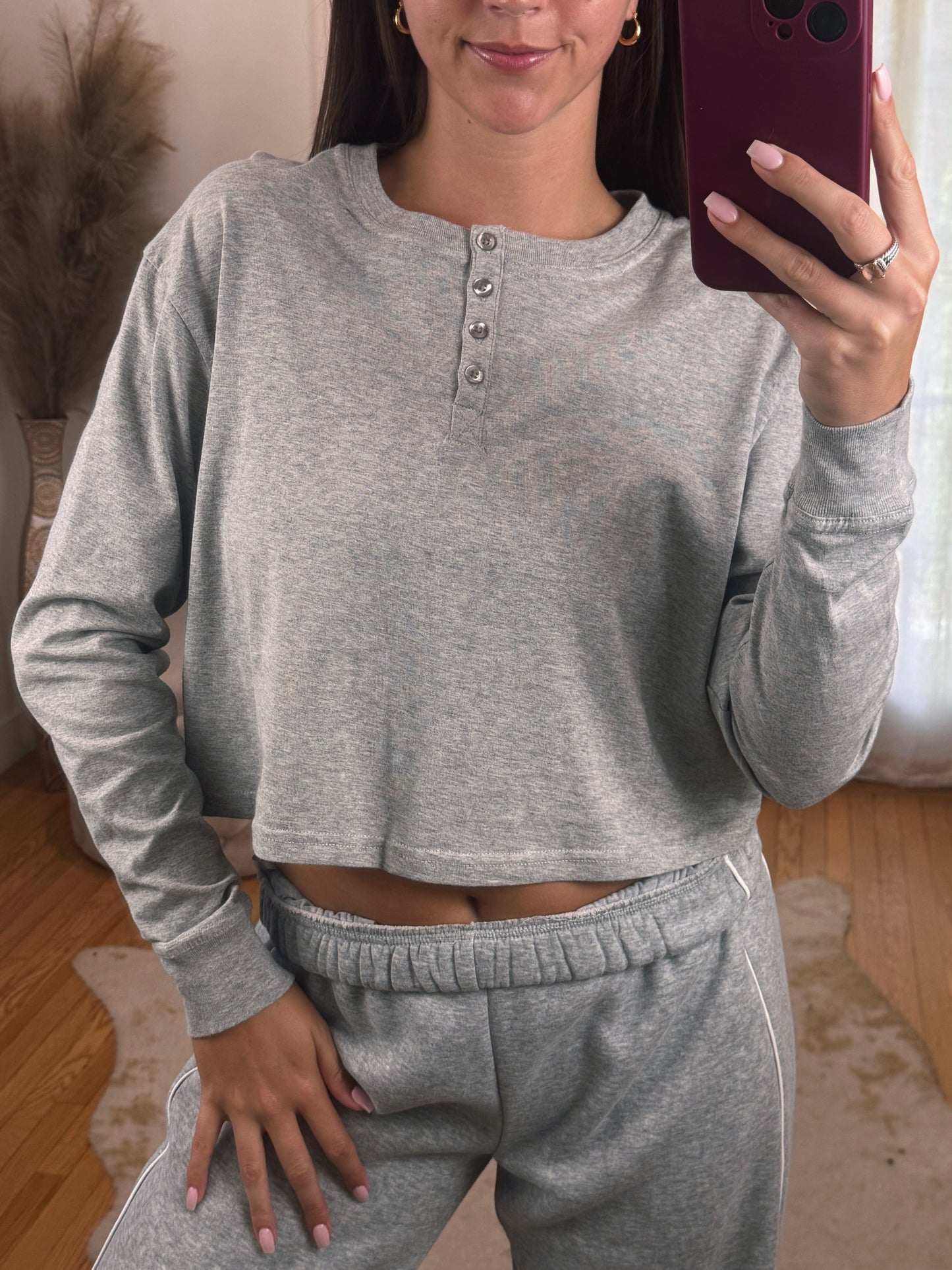 Henley Sleep Shirt