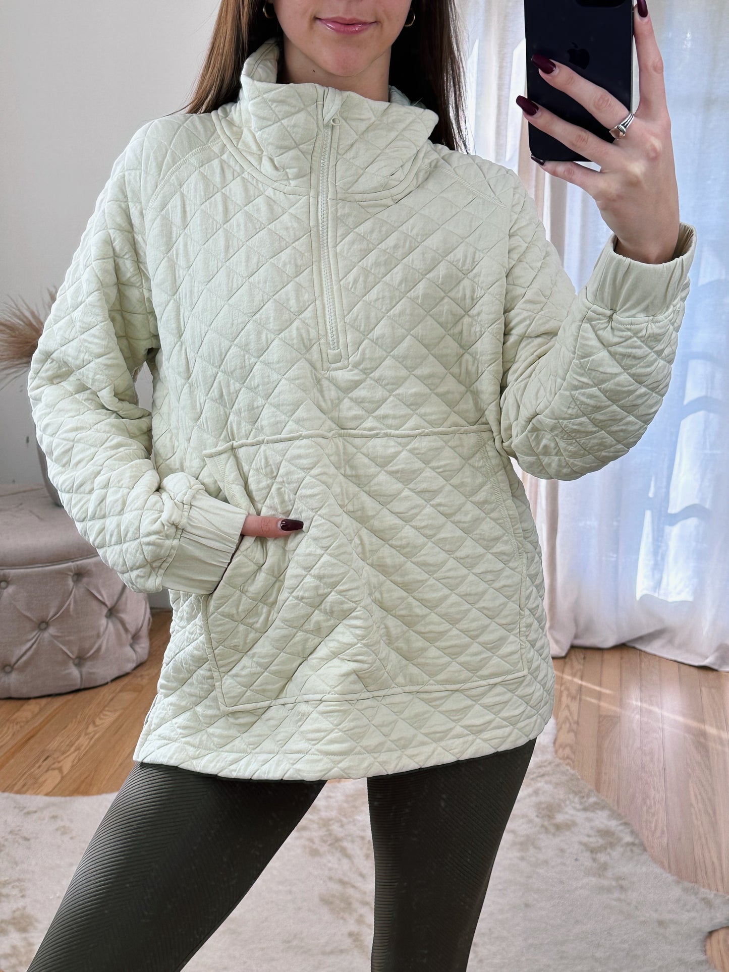 Cozy Quilted Pullover
