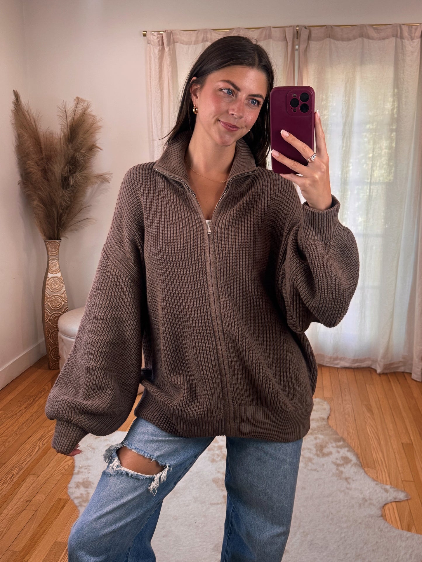 Apple Cider Zip Up