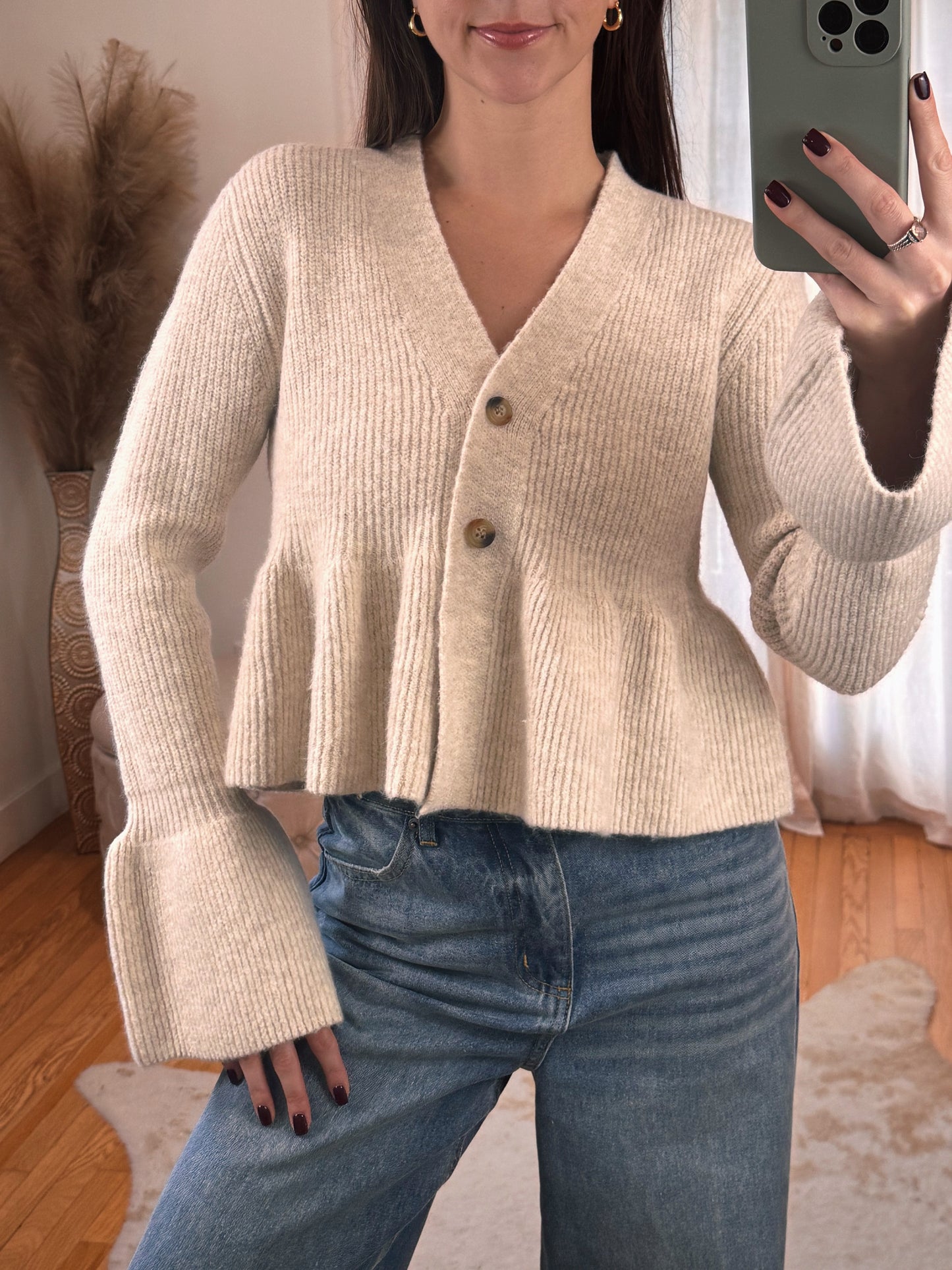 Toasty Peplum Sweater