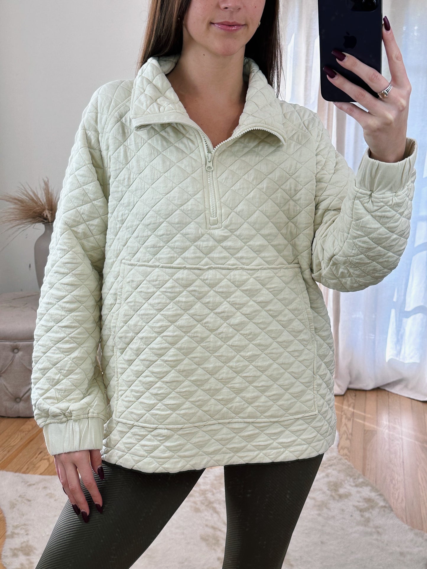 Cozy Quilted Pullover
