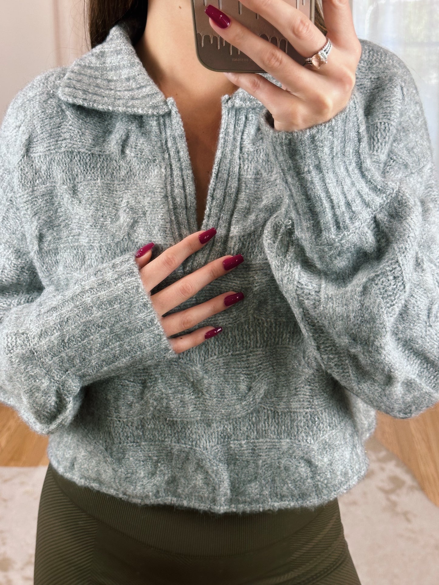 Cable Knit Pullover