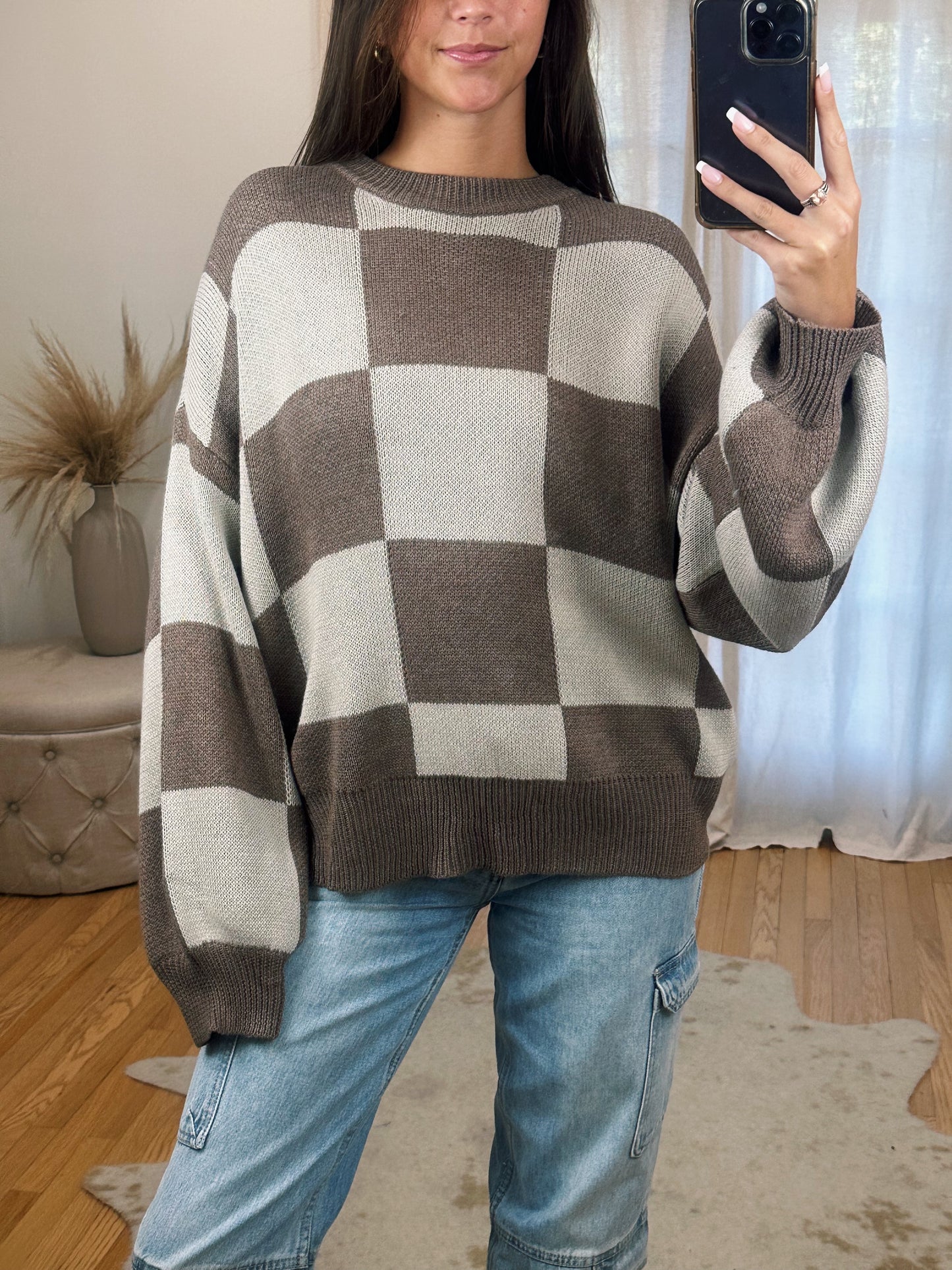 Double Check Sweater