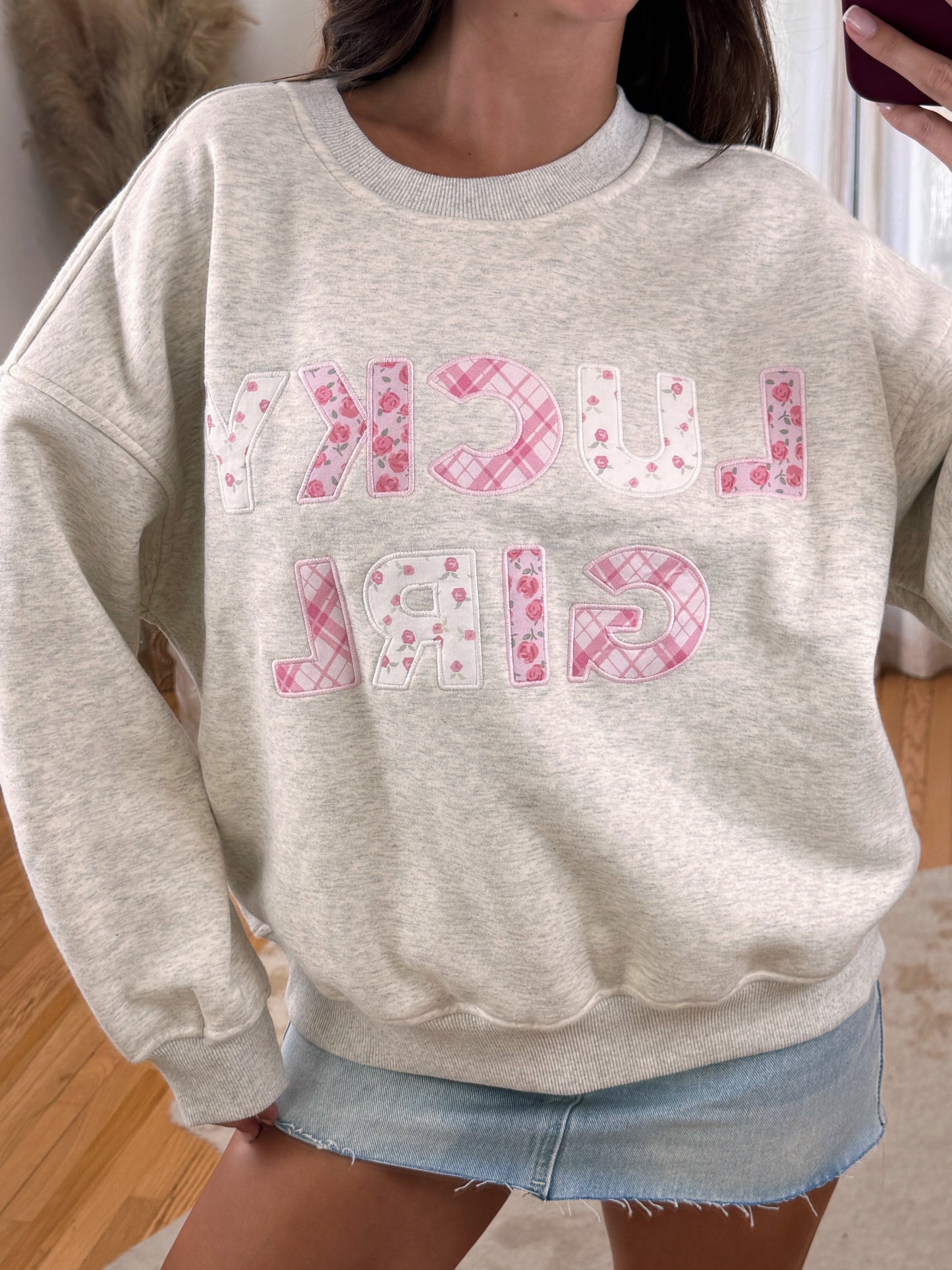 Lucky Girl Crewneck